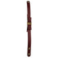 Salvatore Ferragamo Aubergine Leather Vara Bow Bracelet Deep Reddish Brown - Salvatore Ferragamo - Bracelet - A+ Stuff