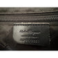 Salvatore Ferragamo Black Gancini Canvas with Leather Handbag Tote Bag - Salvatore Ferragamo - Handbags - A+ Stuff