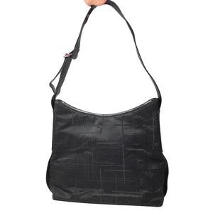Salvatore Ferragamo Black Nylon Shoulder Bag