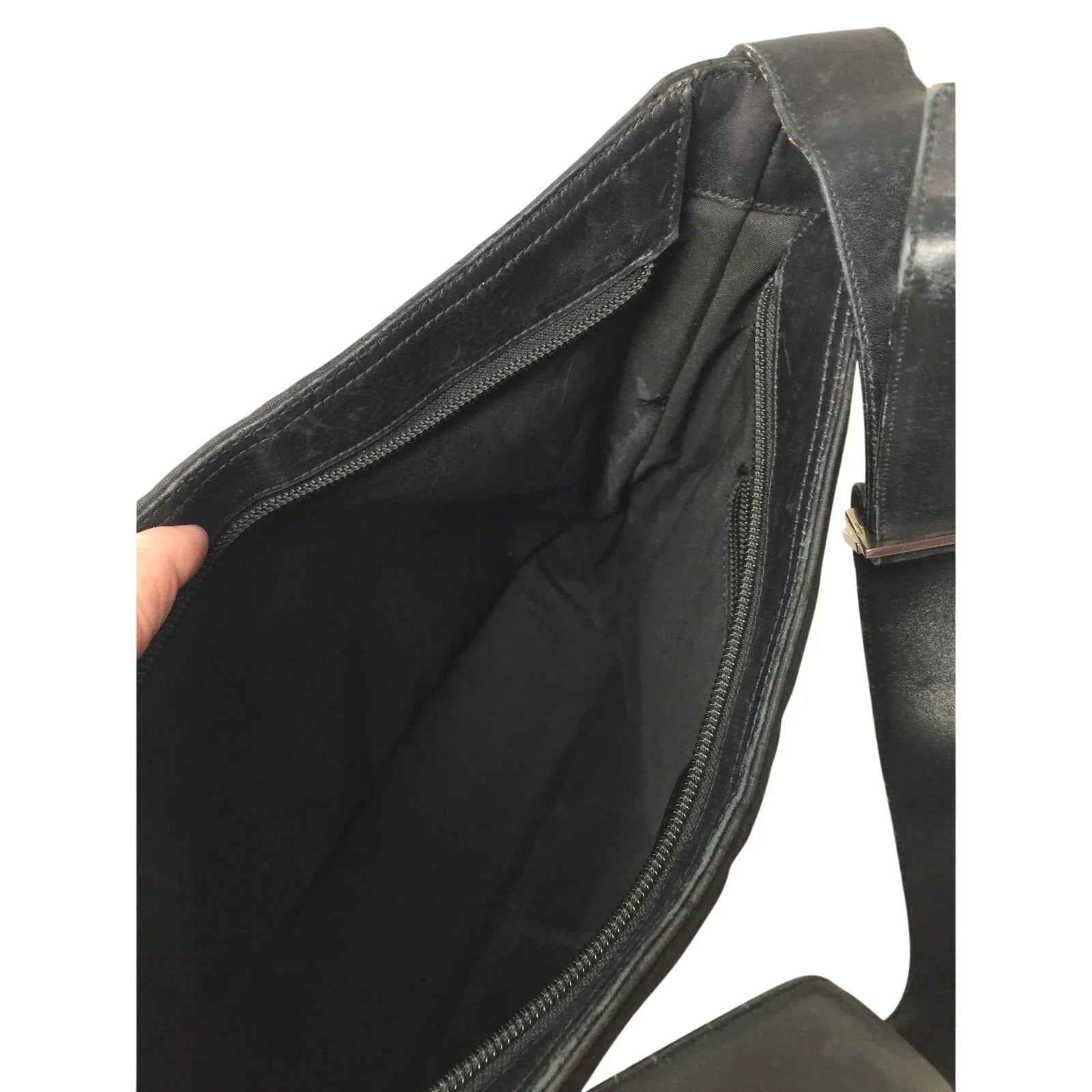 Salvatore Ferragamo Black Nylon Shoulder Bag - Salvatore Ferragamo - Shoulder Bag - A+ Stuff