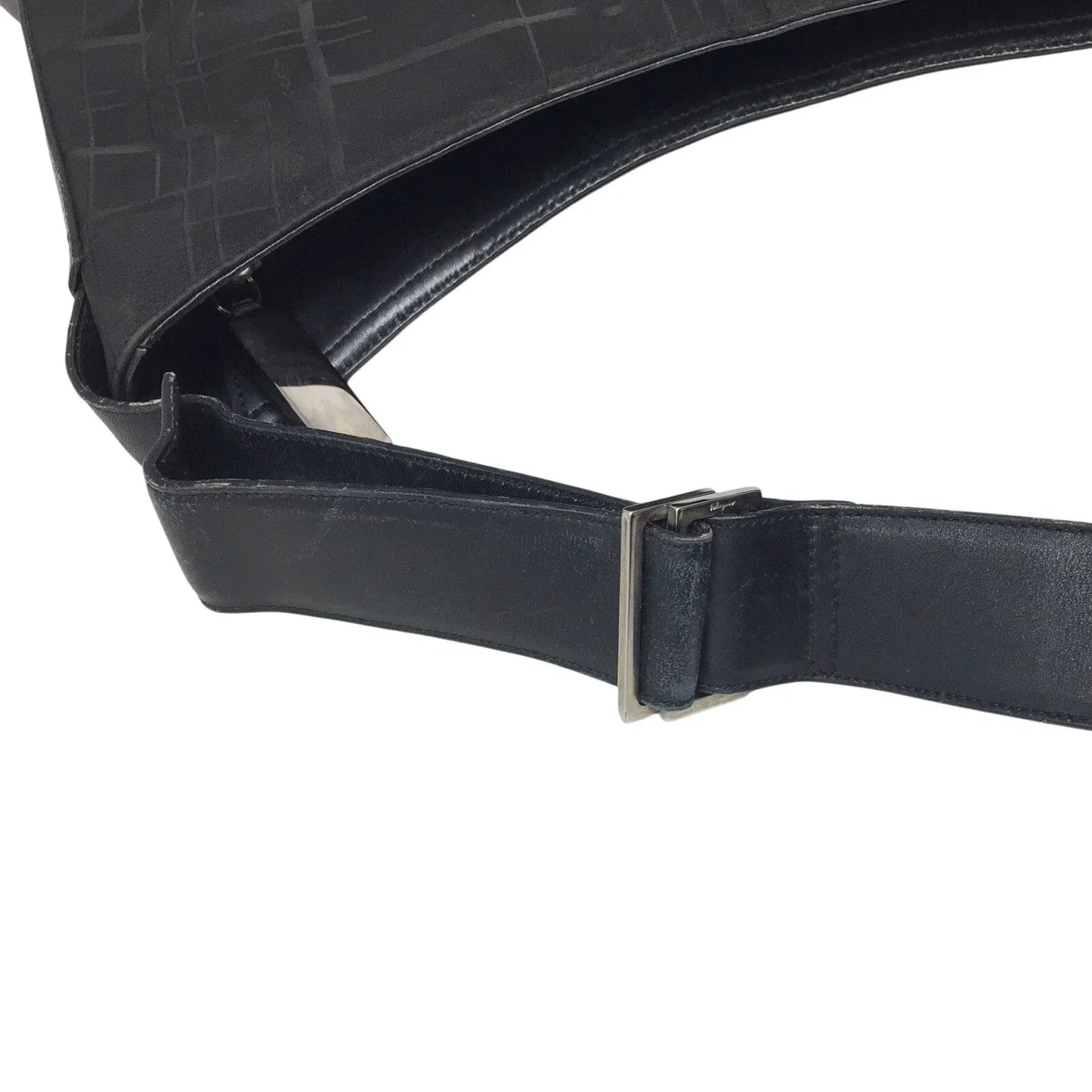 Salvatore Ferragamo Black Nylon Shoulder Bag - Salvatore Ferragamo - Shoulder Bag - A+ Stuff
