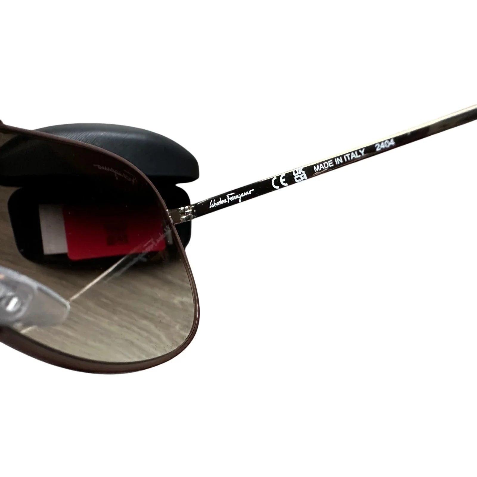Salvatore Ferragamo Brown Pilot Unisex Sunglasses - Salvatore Ferragamo - sunglasses - A+ Stuff