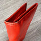 Salvatore Ferragamo Pamplona Pebble Red Leather Long Wallet - Salvatore Ferragamo - Wallet - A+ Stuff