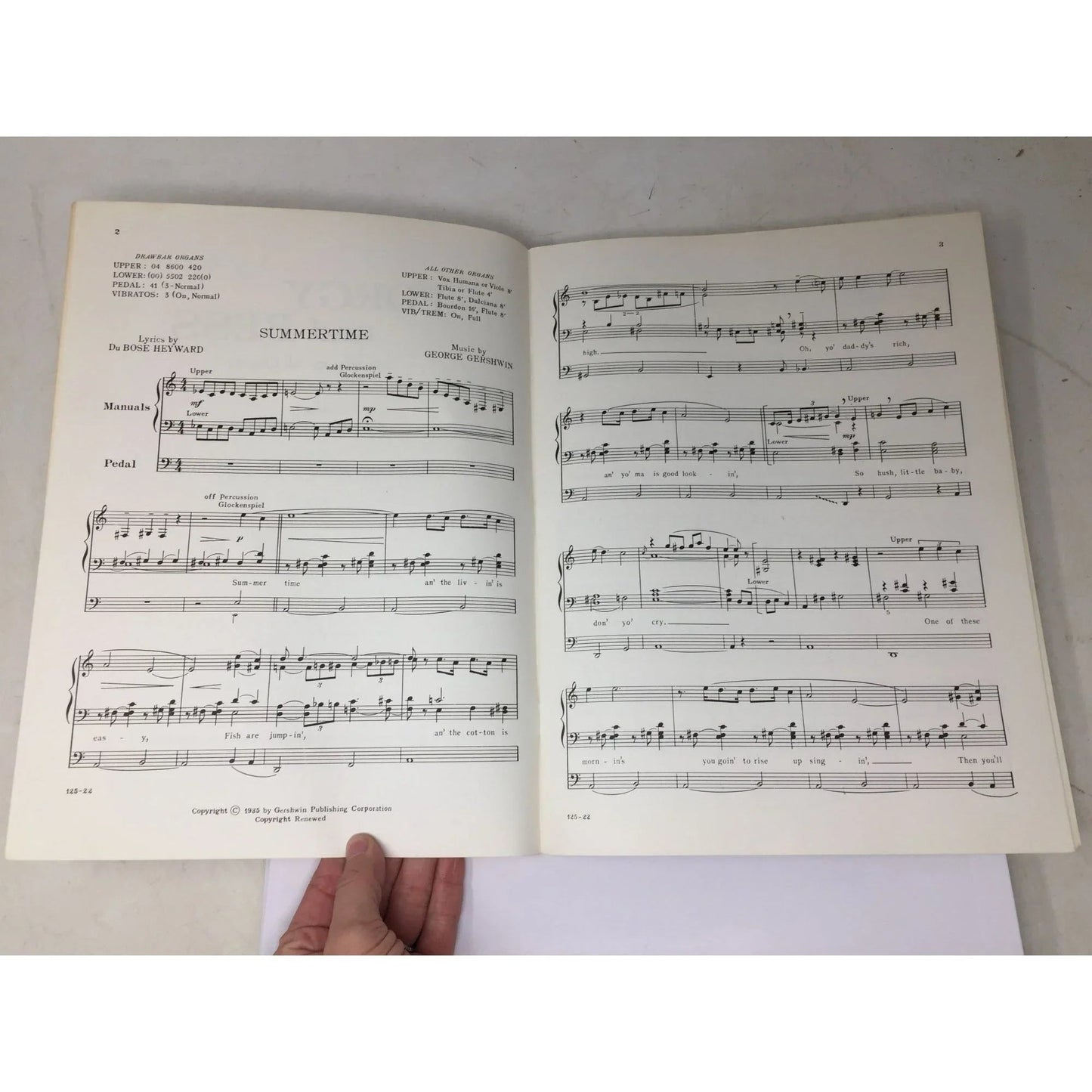 Samuel Goldwin presents "Porgy and Bess" Selection for All Organs - A+ Stuff - SHEET MUSIC - A+ Stuff