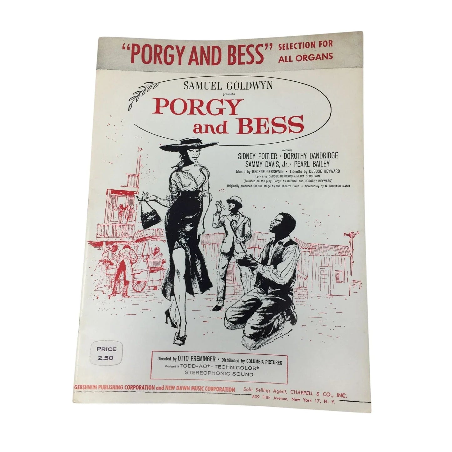 Samuel Goldwin presents "Porgy and Bess" Selection for All Organs - A+ Stuff - SHEET MUSIC - A+ Stuff