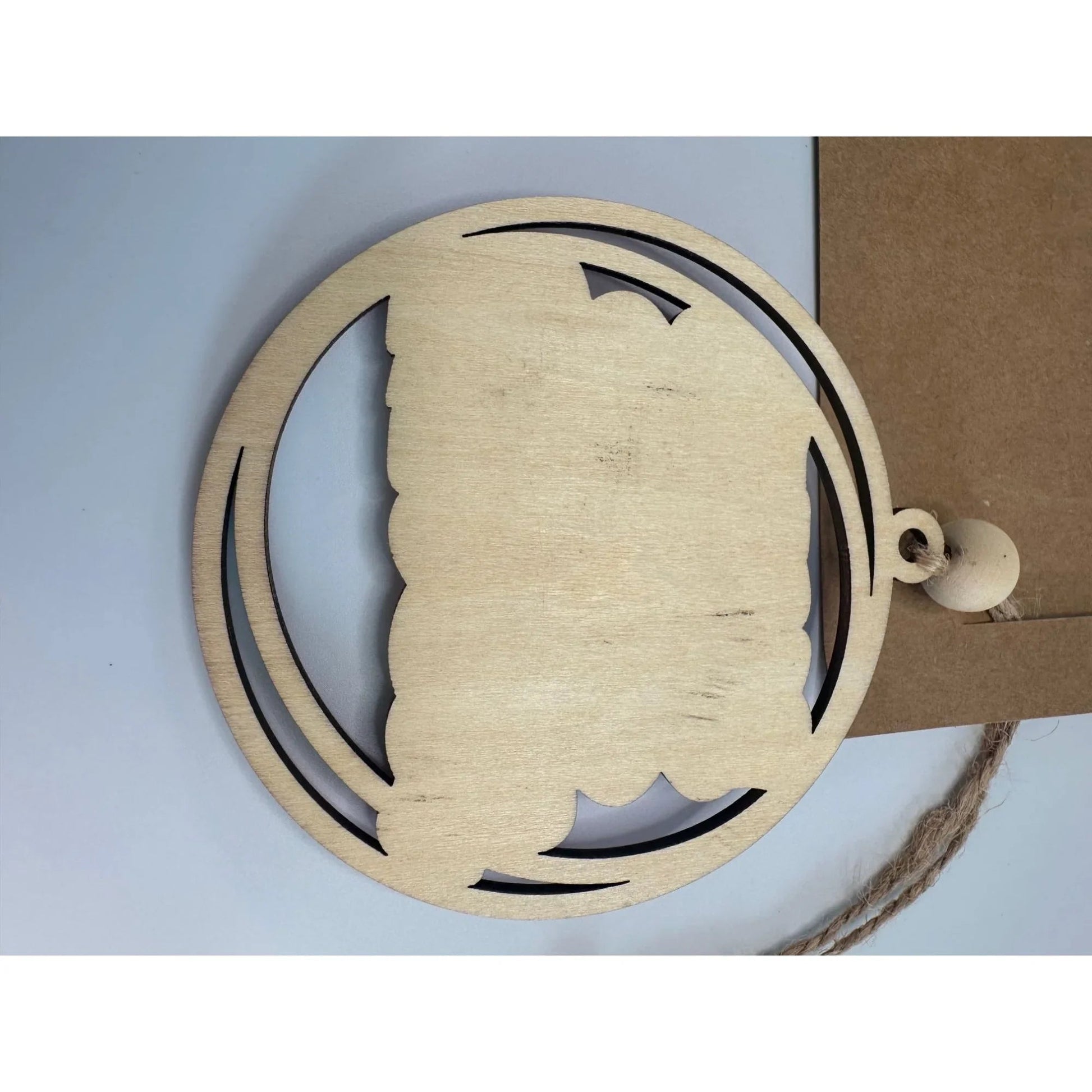 ''Santa Why You be judgin?'' Wooden Holiday Christmas Tree Ornament - A+ Stuff - Holiday Ornaments - A+ Stuff