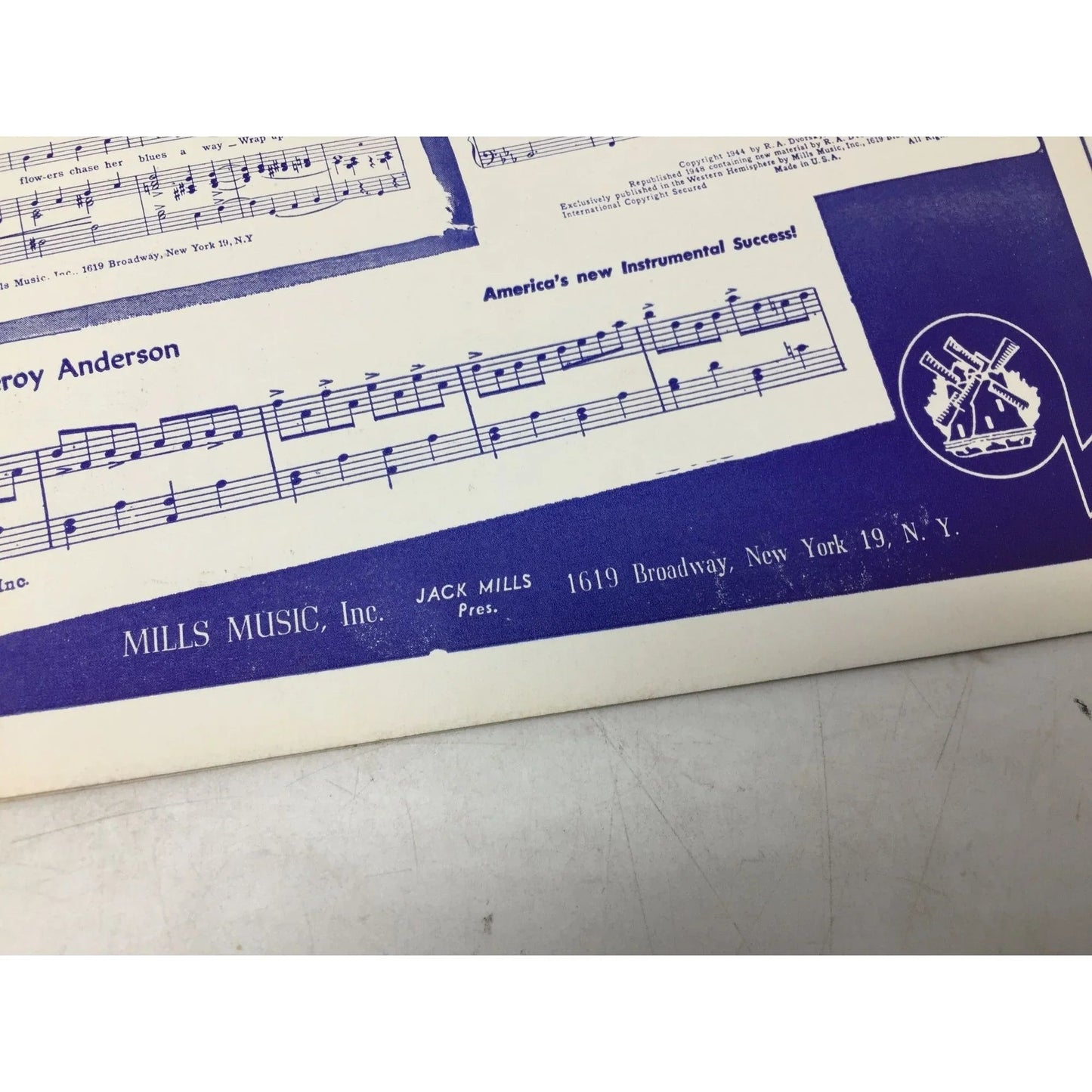 ''Say something sweet to your sweetheart'' by Sid Tepper/Roy Brodsky - A+ Stuff - SHEET MUSIC - A+ Stuff