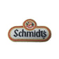 ''SCHMIDT'S'' BEER RED & YELLOW Embroidered Patch - SCHMIDTS - Collectibles - A+ Stuff