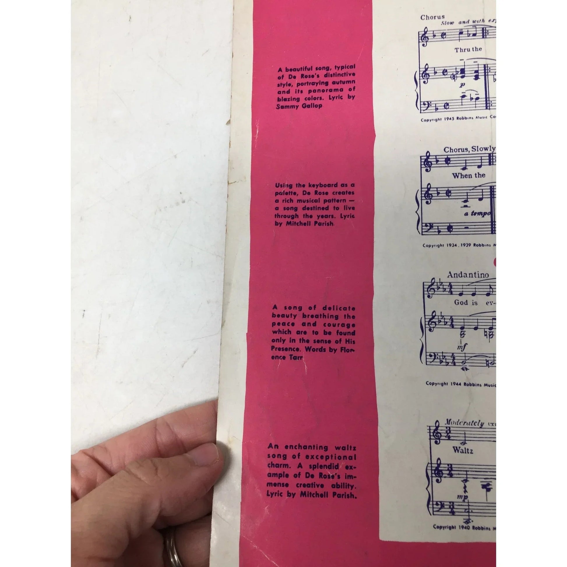 ''Seems like old times'' Vintage Sheet music - A+ Stuff - SHEET MUSIC - A+ Stuff