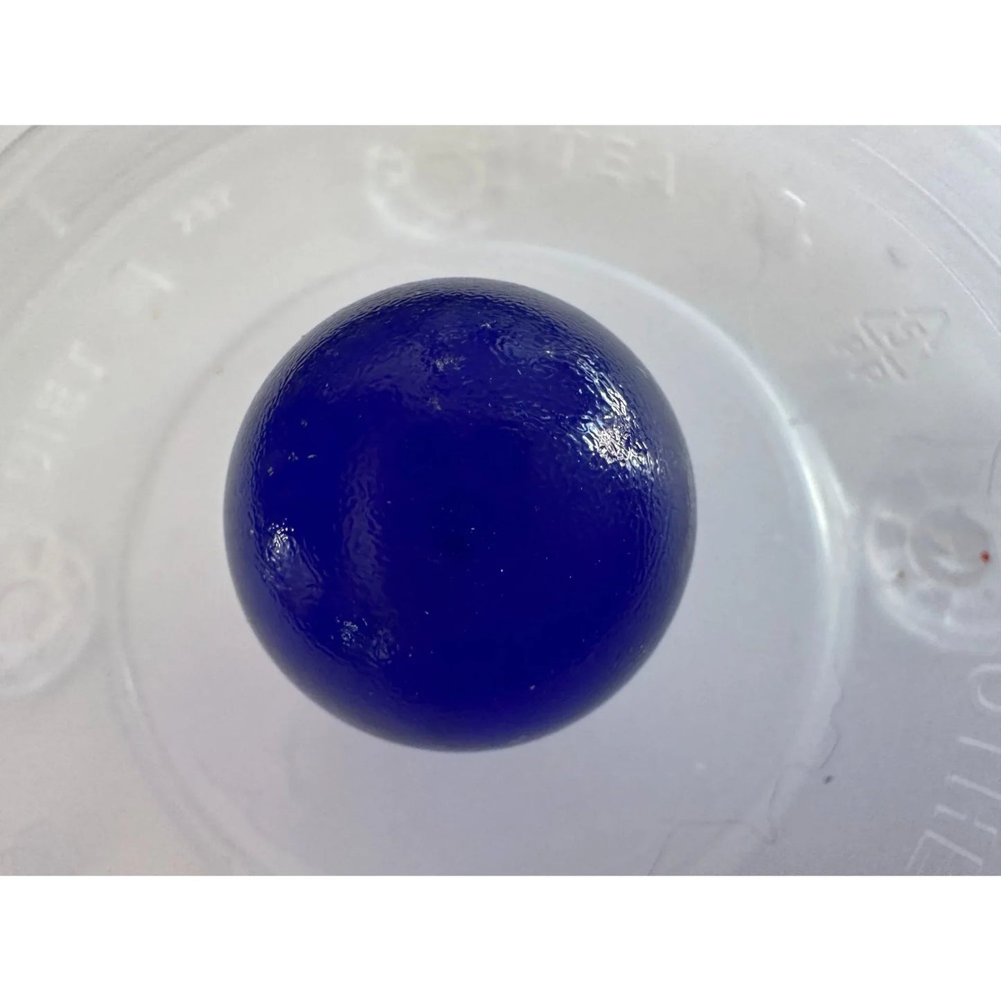 Set of 10 Vintage Royal Blue Large Shooter Marbles - Collectibles - A+ Stuff