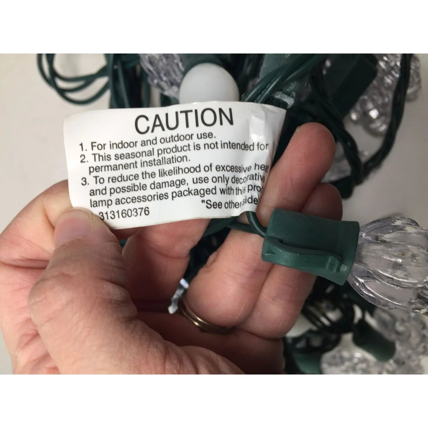 Set of 2 Corded Outdoor Christmas Holiday String Lights - A+ Stuff - Seasonal & Holiday Decorations - A+ Stuff