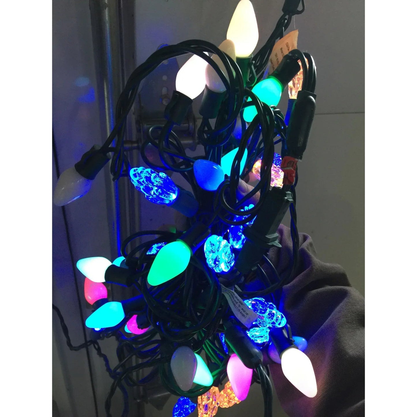 Set of 2 Corded Outdoor Christmas Holiday String Lights - A+ Stuff - Seasonal & Holiday Decorations - A+ Stuff