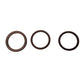 Set of 3 Women's Brown Wooden Bangle Bracelets (One Size) - A+ Stuff - Bracelet - A+ Stuff