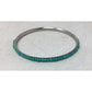 Set of 3 Women's Thin Metal Bracelets with Beads (Pink, Blue, green) - A+ Stuff - Bracelet - A+ Stuff