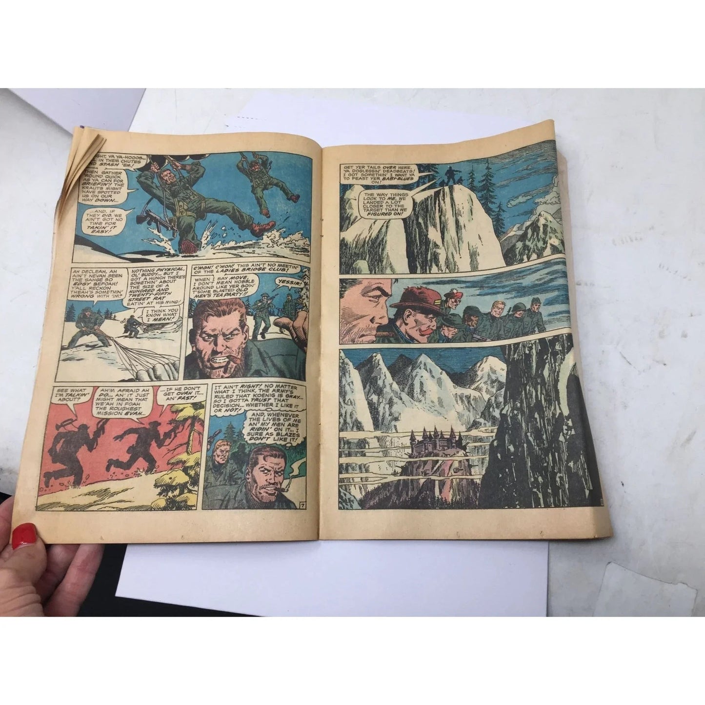 ''SGT FURY AND HIS HOWLING COMMANDOS'' Vintage Comic Book - A+ Stuff - comic book - A+ Stuff