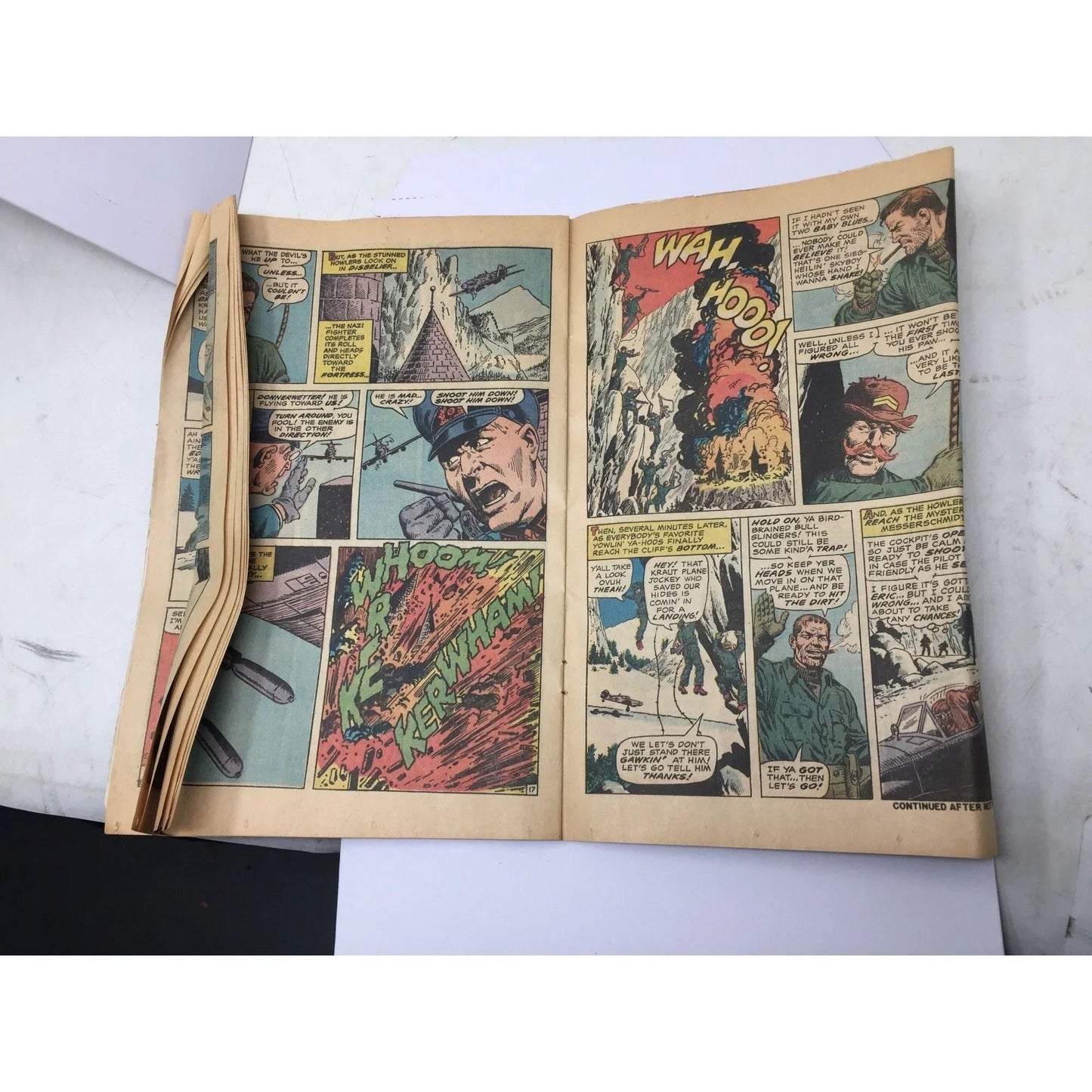 ''SGT FURY AND HIS HOWLING COMMANDOS'' Vintage Comic Book - A+ Stuff - comic book - A+ Stuff