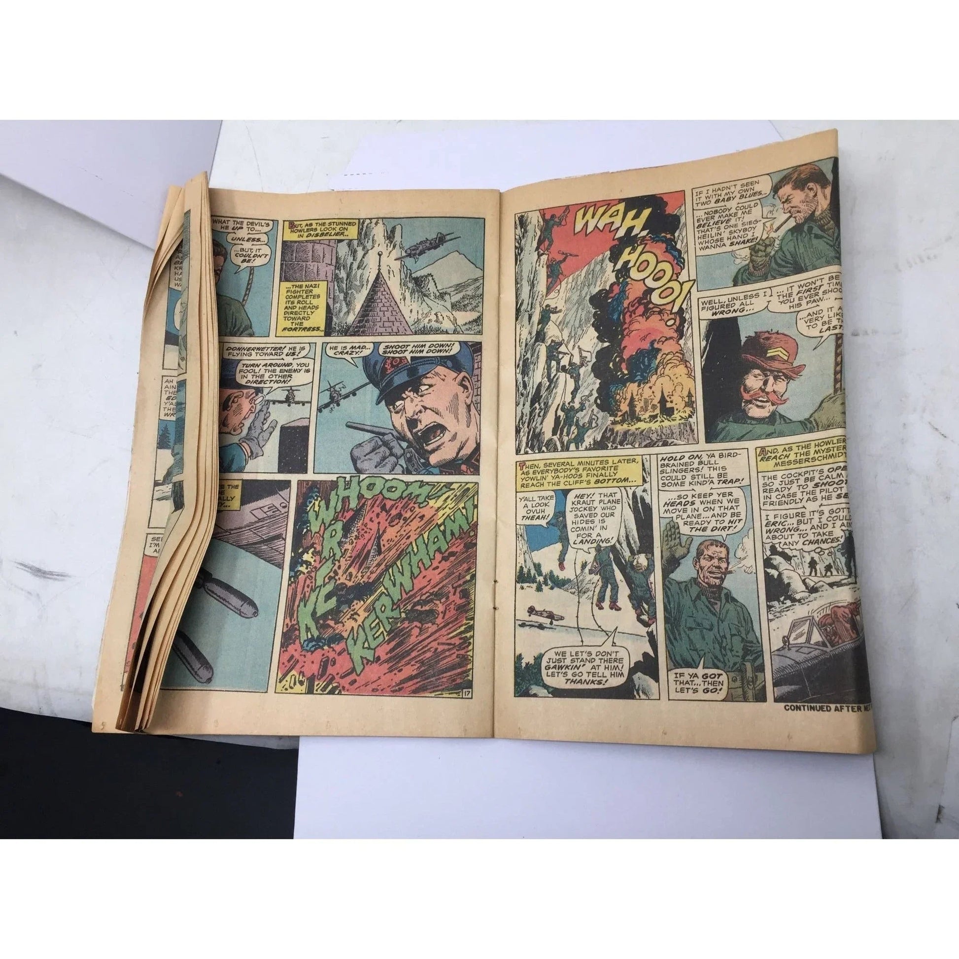 ''SGT FURY AND HIS HOWLING COMMANDOS'' Vintage Comic Book - A+ Stuff - comic book - A+ Stuff