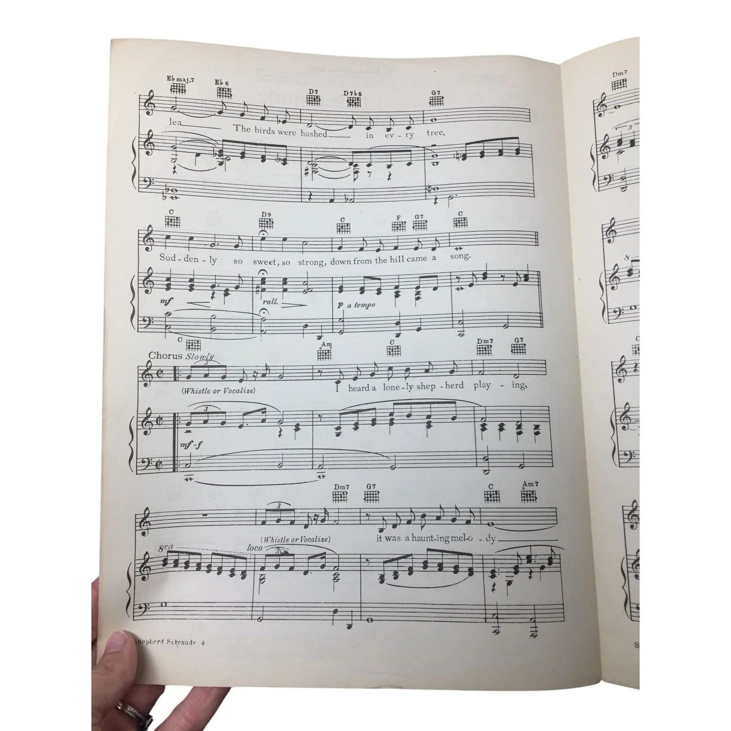 "Shepherd Serenade" by Kermit Goell and Fred Spielman Sheet Music Book - A+ Stuff - SHEET MUSIC - A+ Stuff