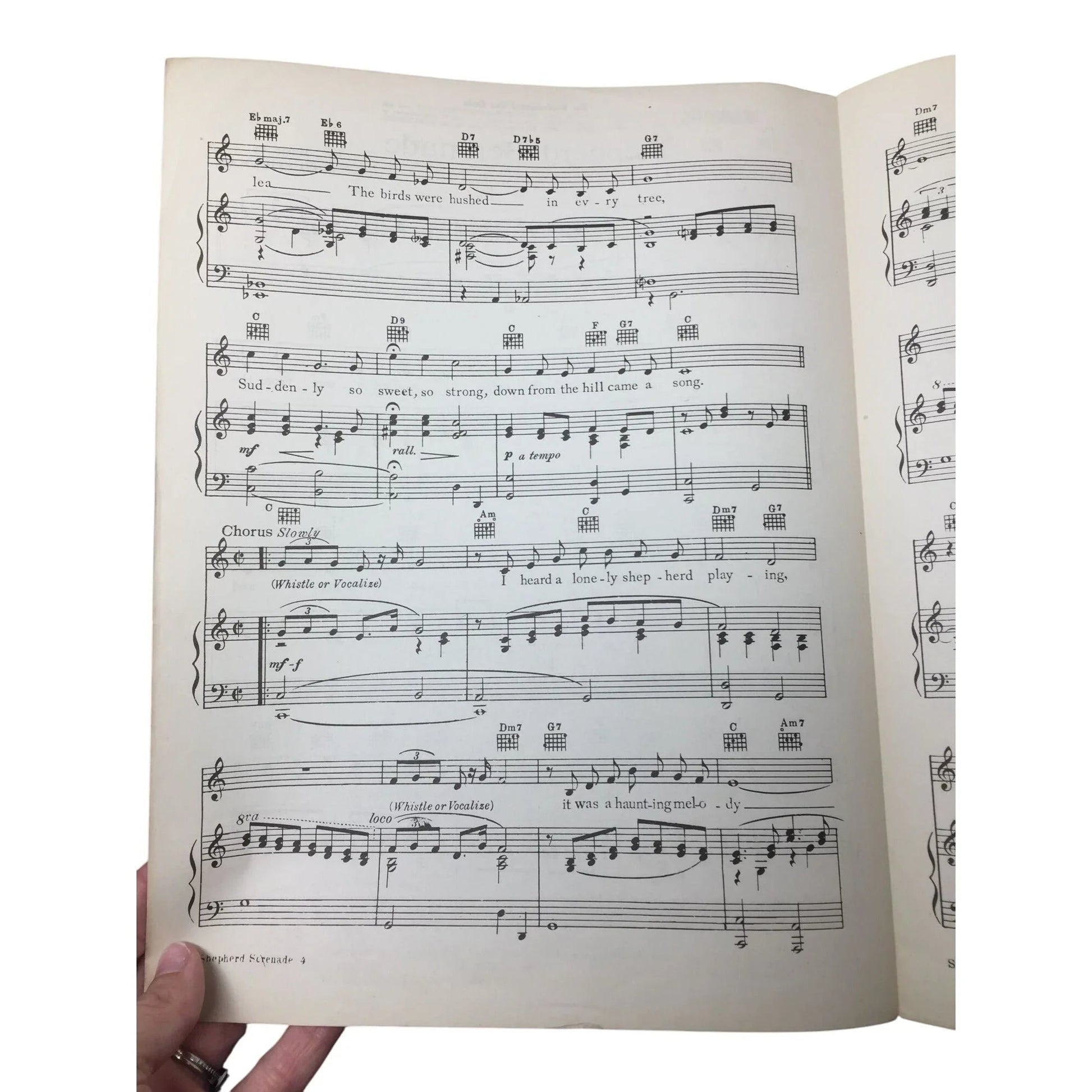 "Shepherd Serenade" by Kermit Goell and Fred Spielman Sheet Music Book - A+ Stuff - SHEET MUSIC - A+ Stuff
