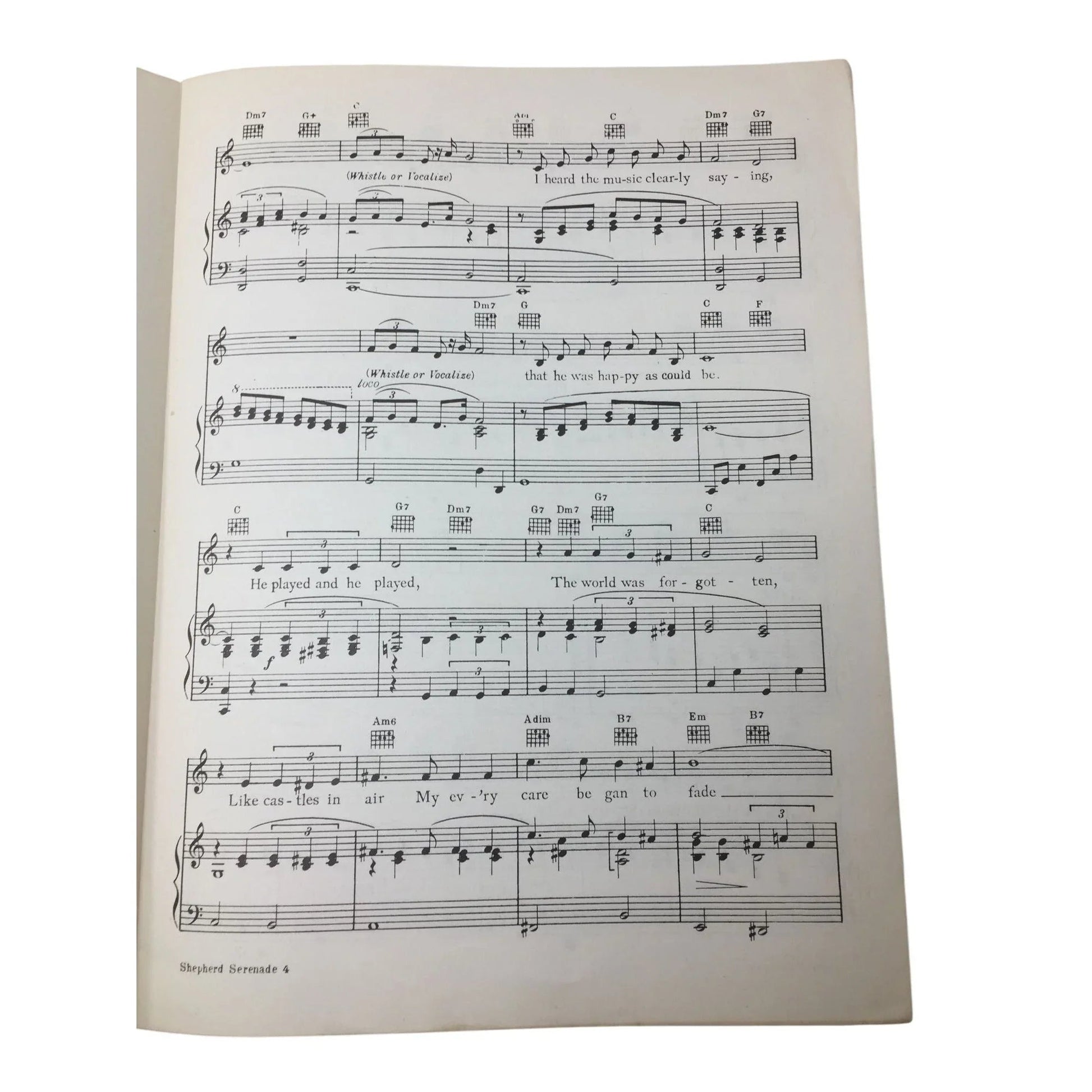 "Shepherd Serenade" by Kermit Goell and Fred Spielman Sheet Music Book - A+ Stuff - SHEET MUSIC - A+ Stuff