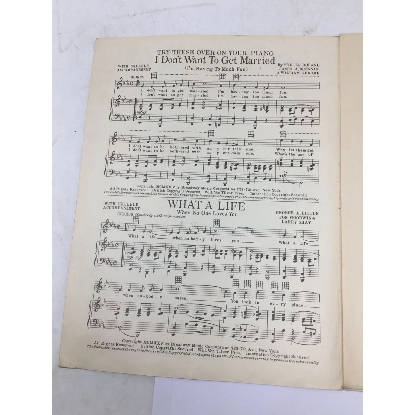''She's Drivin' Me Wild'' by Gerald Marks and Buddy Fields Sheet Music book - A+ Stuff - SHEET MUSIC - A+ Stuff