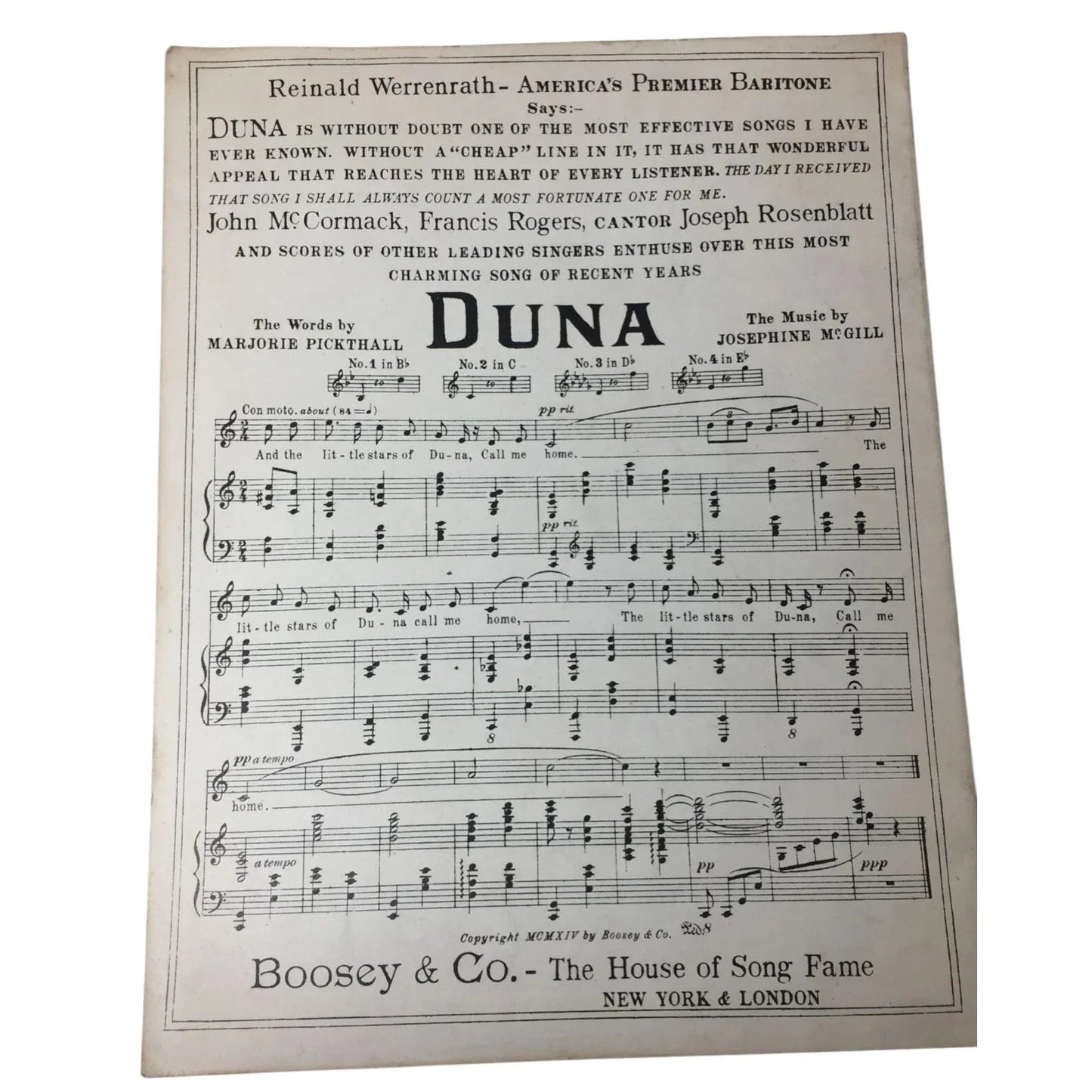 Ships that pass in the Night Song Vintage sheet music book - A+ Stuff - SHEET MUSIC - A+ Stuff