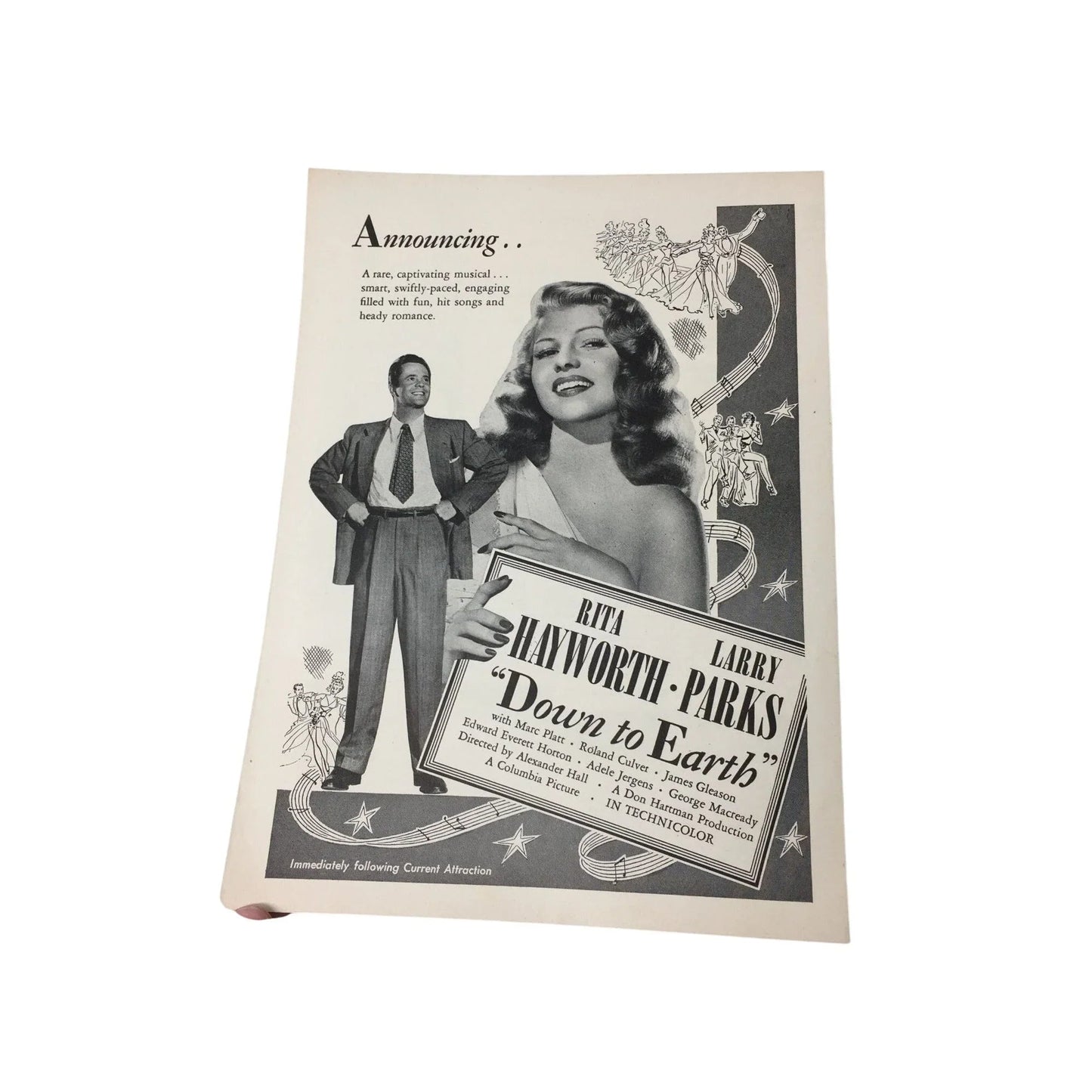 Showplace Radio City Music Hall Rockefeller Center Program/Playbill - A+ Stuff - Souvenir - A+ Stuff