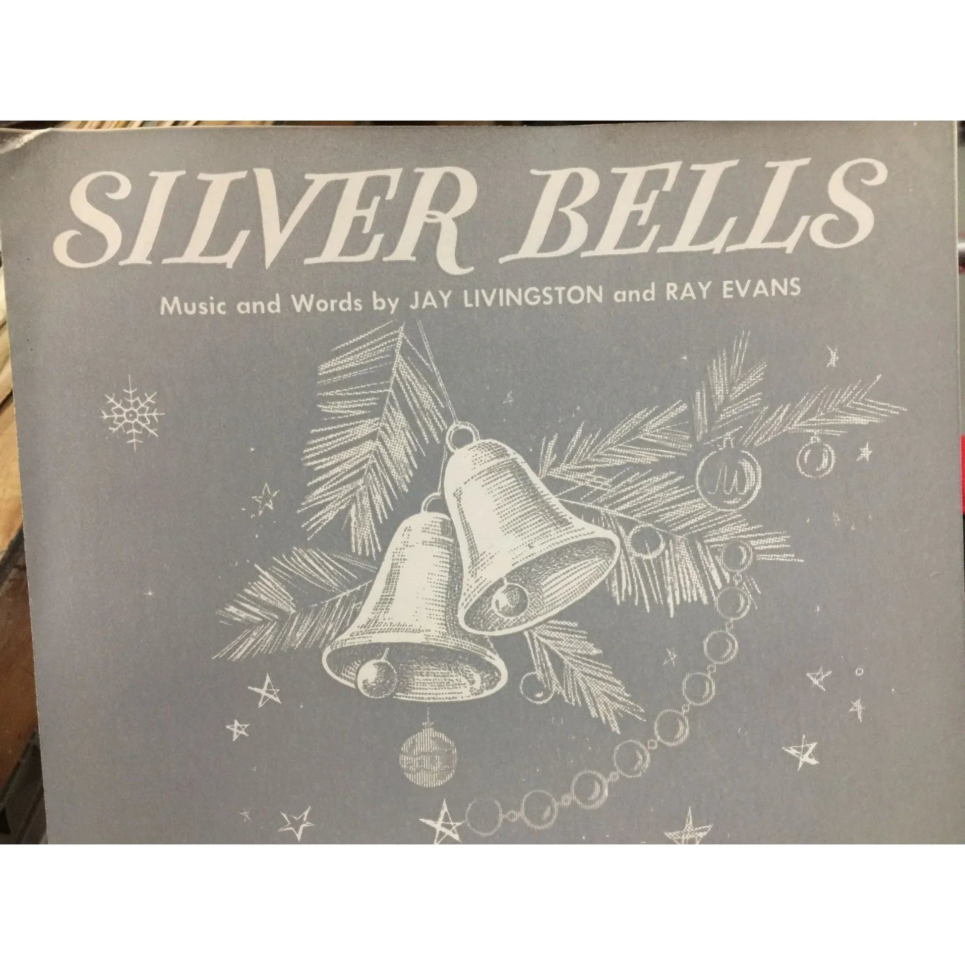 ''Silver Bells'' Vintage Sheet Music Book - A+ Stuff - sheet music - A+ Stuff