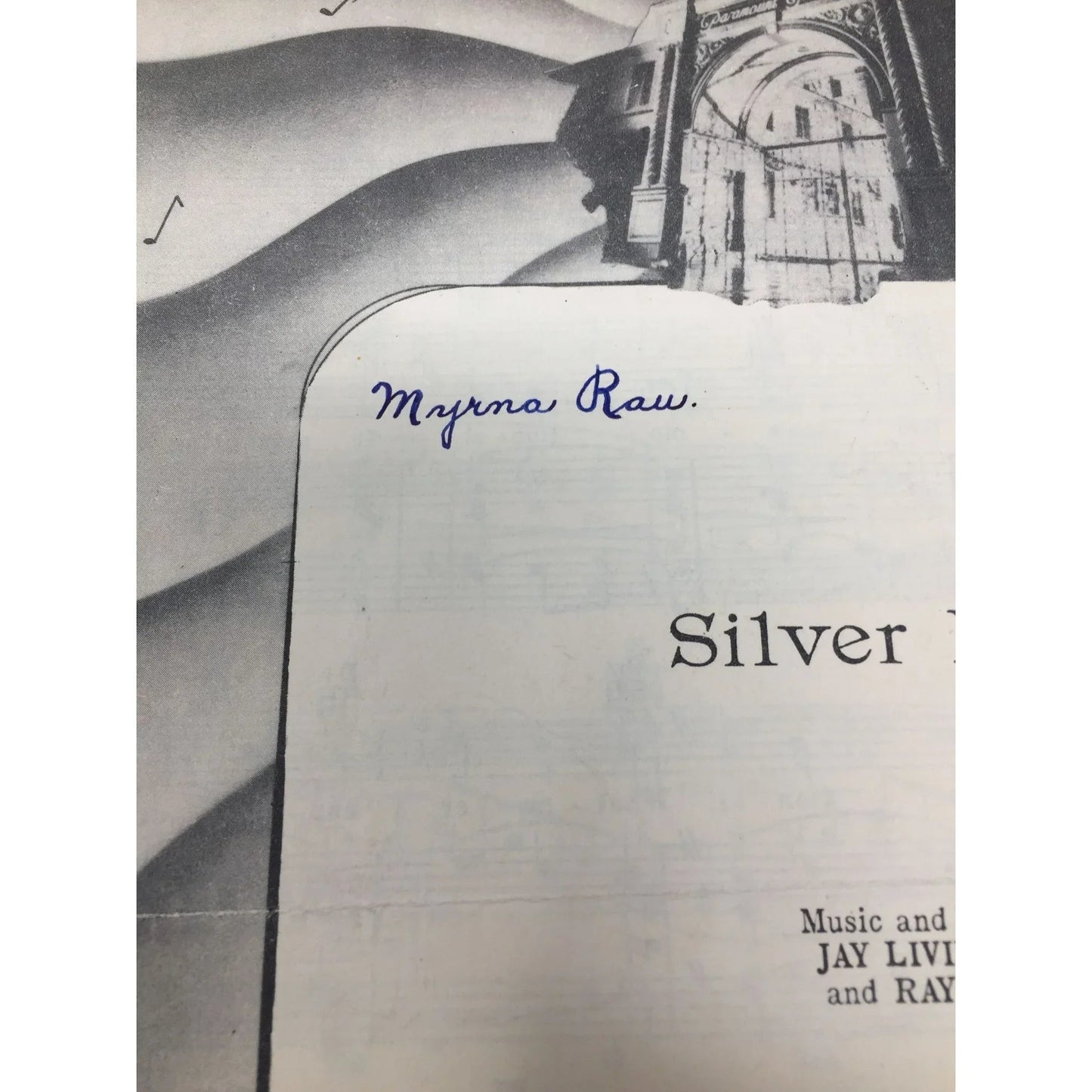 ''Silver Bells'' Vintage Sheet Music Book - A+ Stuff - sheet music - A+ Stuff
