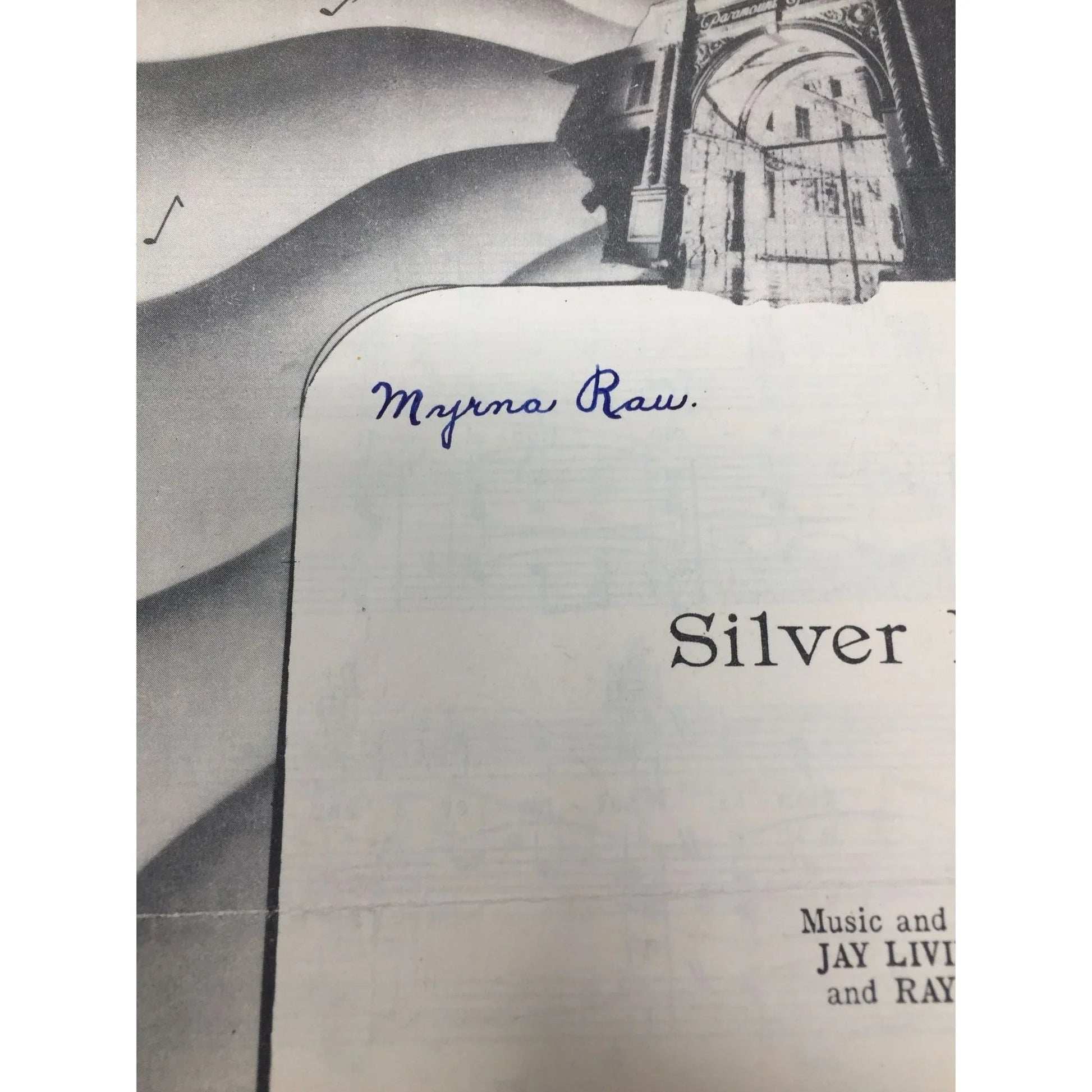 ''Silver Bells'' Vintage Sheet Music Book - A+ Stuff - sheet music - A+ Stuff