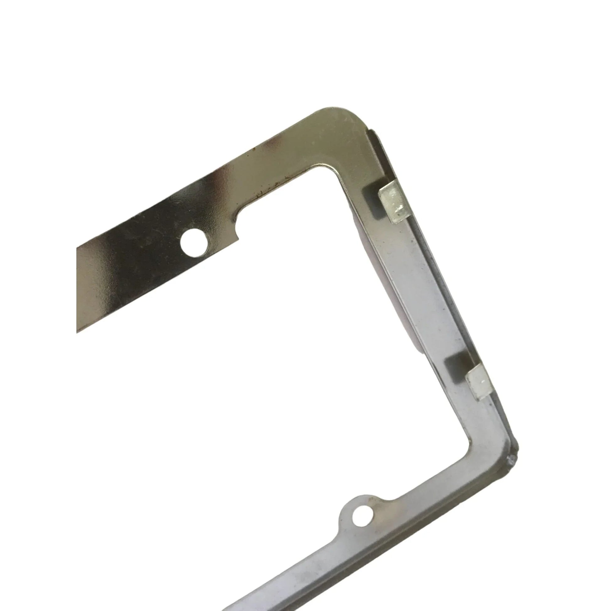 Silver Chrome License Plate Frame - about 12 by 6 inches - A+ Stuff - Auto Part - A+ Stuff