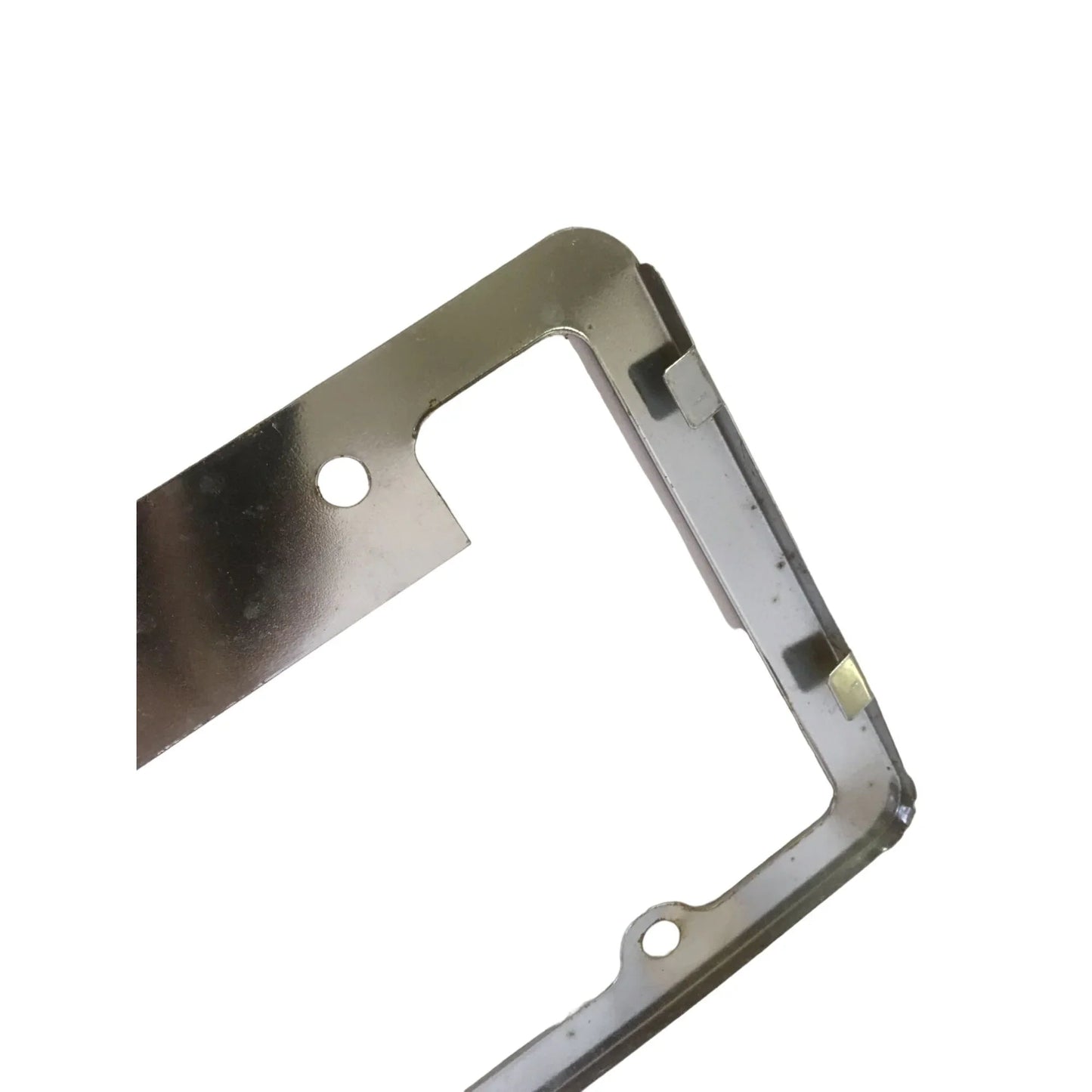 Silver Chrome License Plate Frame - about 12 by 6 inches - A+ Stuff - Auto Part - A+ Stuff