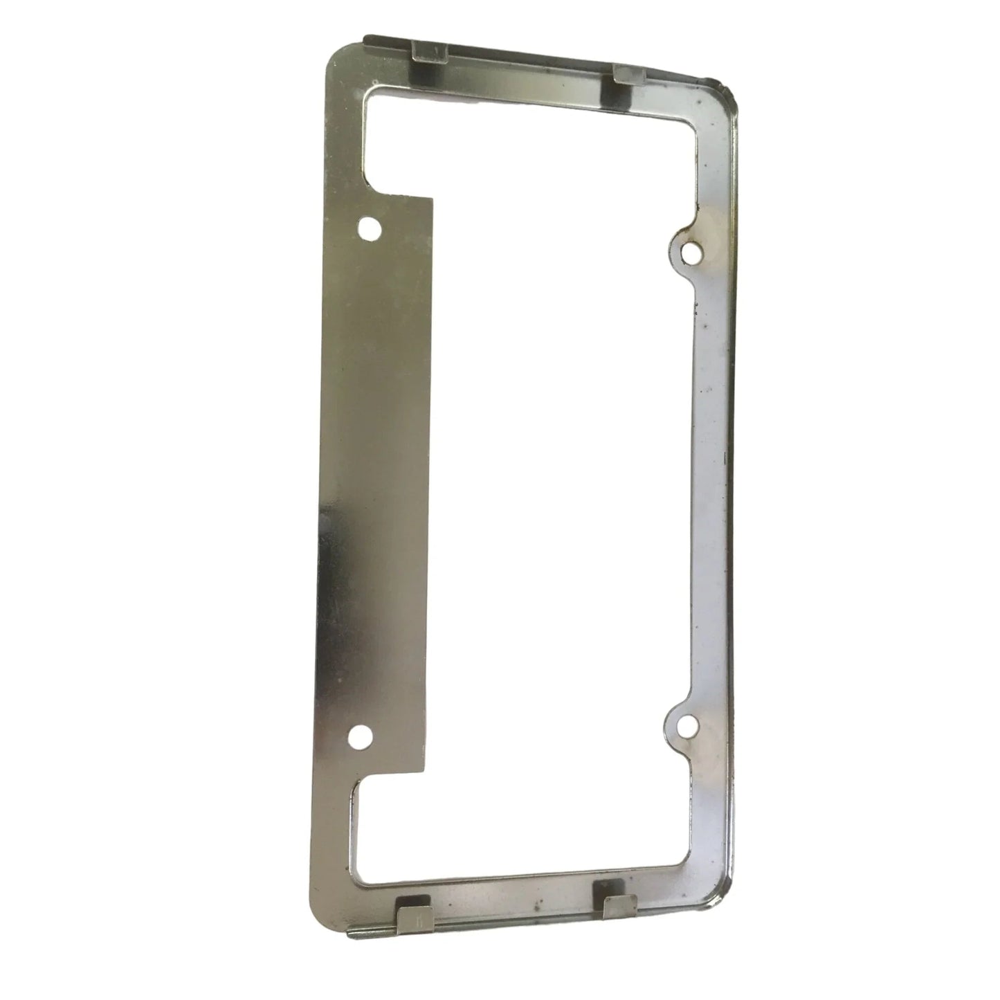 Silver Chrome License Plate Frame - about 12 by 6 inches - A+ Stuff - Auto Part - A+ Stuff