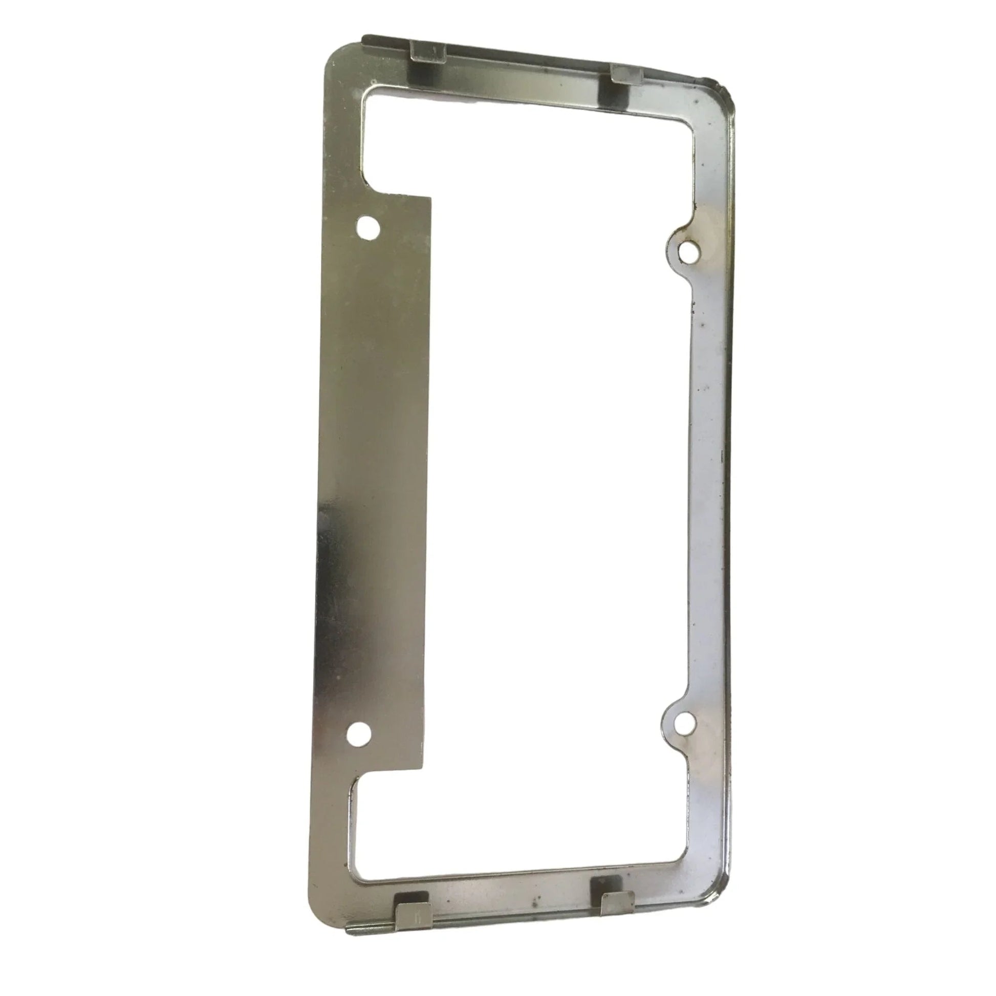 Silver Chrome License Plate Frame - about 12 by 6 inches - A+ Stuff - Auto Part - A+ Stuff