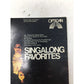 Sing Along Favorites Vintage Sheet Music Song Book - OPTIGAN - SHEET MUSIC - A+ Stuff