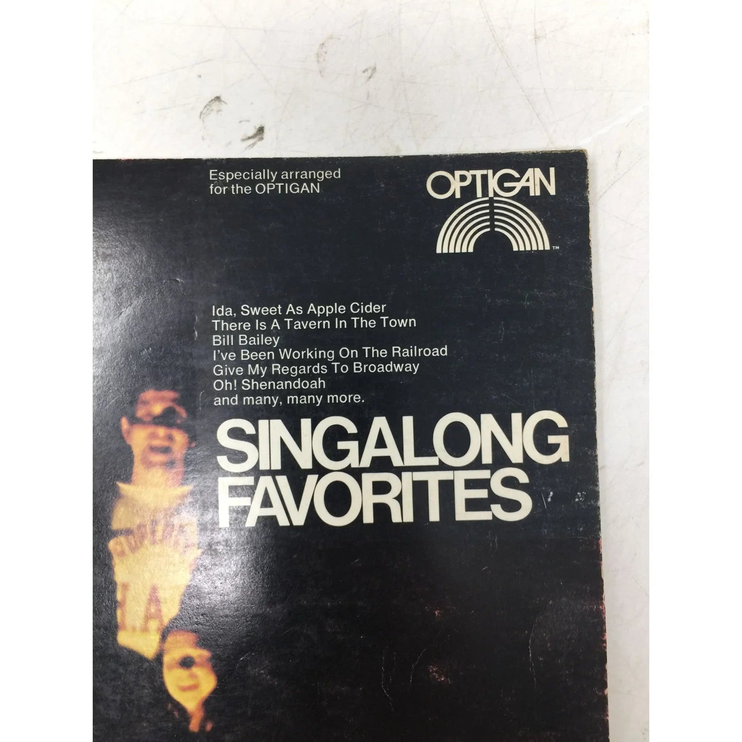 Sing Along Favorites Vintage Sheet Music Song Book - OPTIGAN - SHEET MUSIC - A+ Stuff