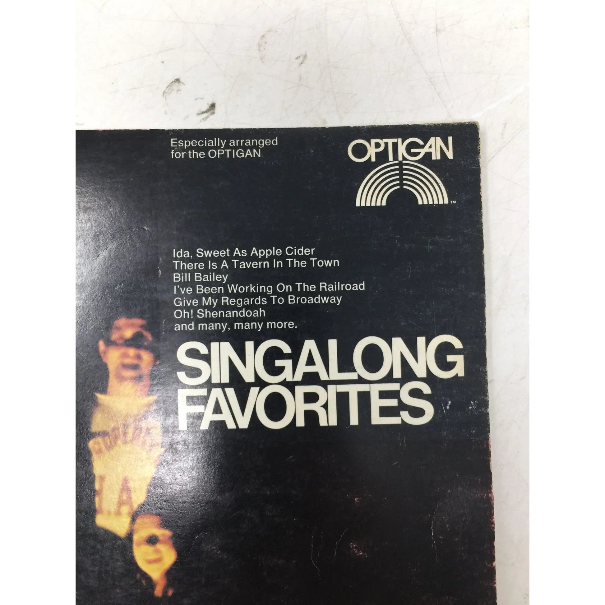 Sing Along Favorites Vintage Sheet Music Song Book - OPTIGAN - SHEET MUSIC - A+ Stuff