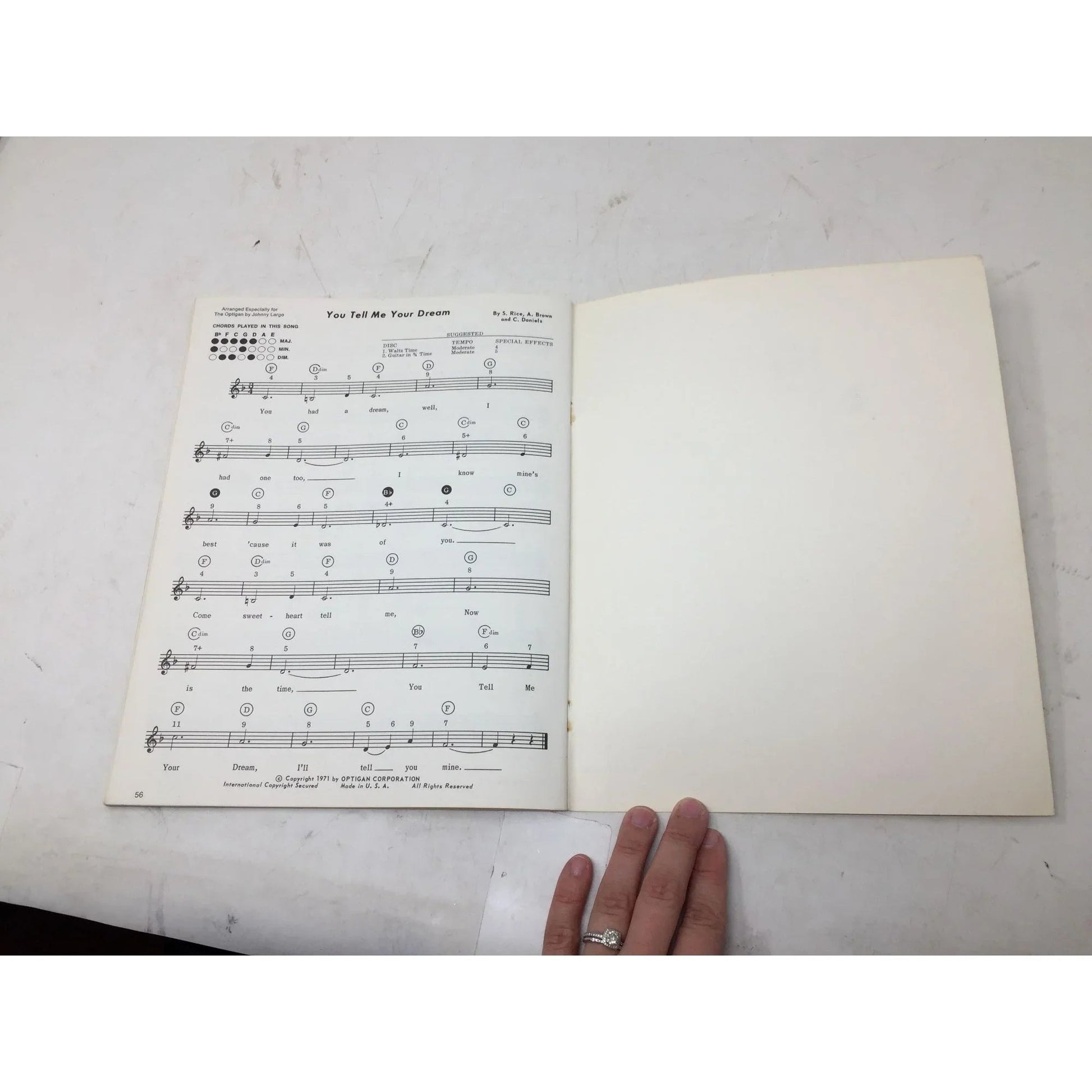 Sing Along Favorites Vintage Sheet Music Song Book - OPTIGAN - SHEET MUSIC - A+ Stuff