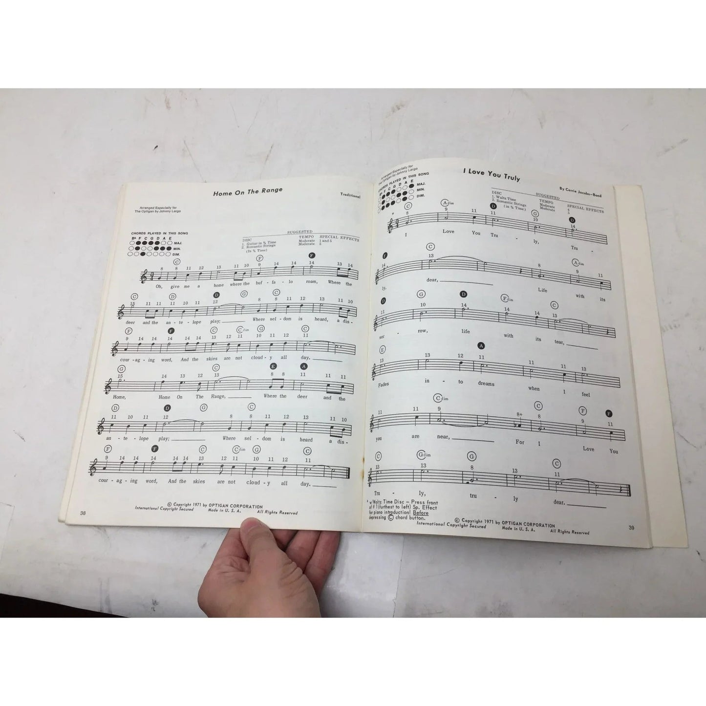 Sing Along Favorites Vintage Sheet Music Song Book - OPTIGAN - SHEET MUSIC - A+ Stuff