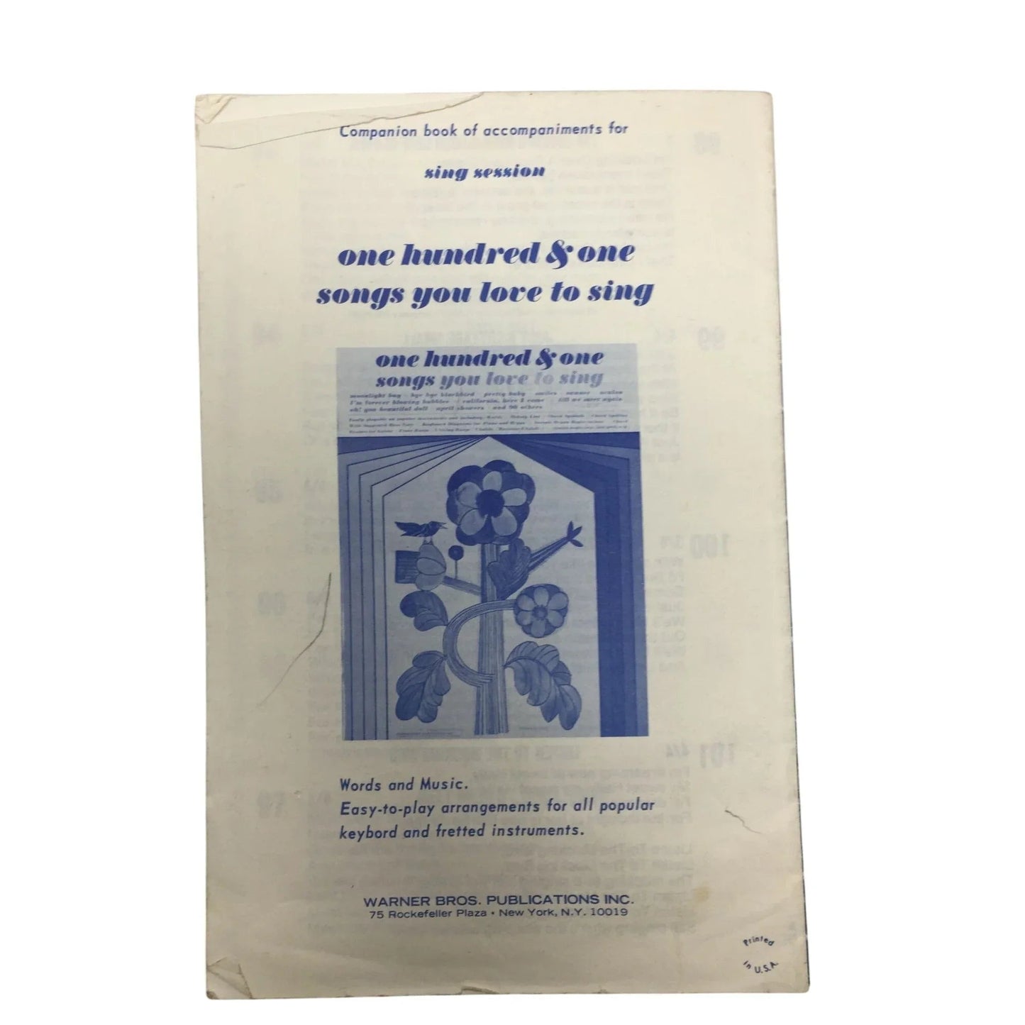 Sing Session - 101 Songs You Love to Sing Song Book - A+ Stuff - Books - A+ Stuff