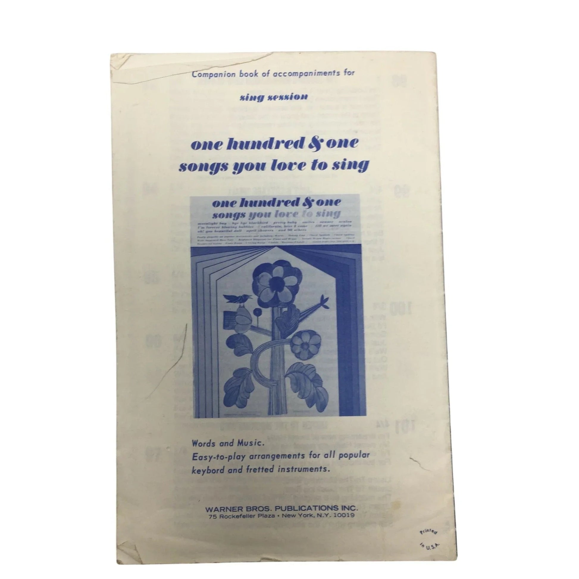 Sing Session - 101 Songs You Love to Sing Song Book - A+ Stuff - Books - A+ Stuff
