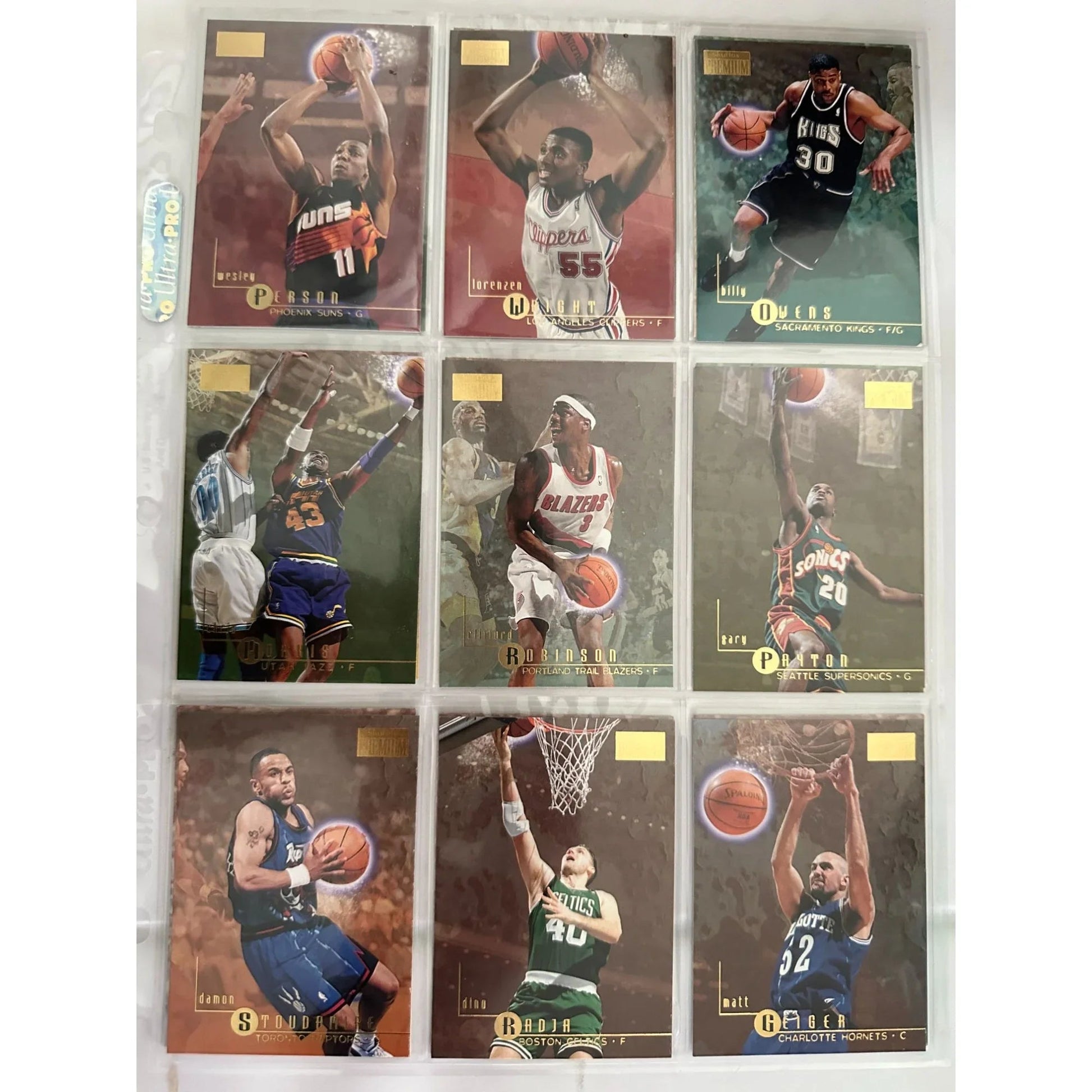 Skybox Premium & Upper Deck 1996 - 97 NBA Basketball Cards Featuring Players Like Shaquille O'Neal Dennis Rodman & Grant Hill - Skybox, Upper Deck - Collectible Trading Cards - A+ Stuff