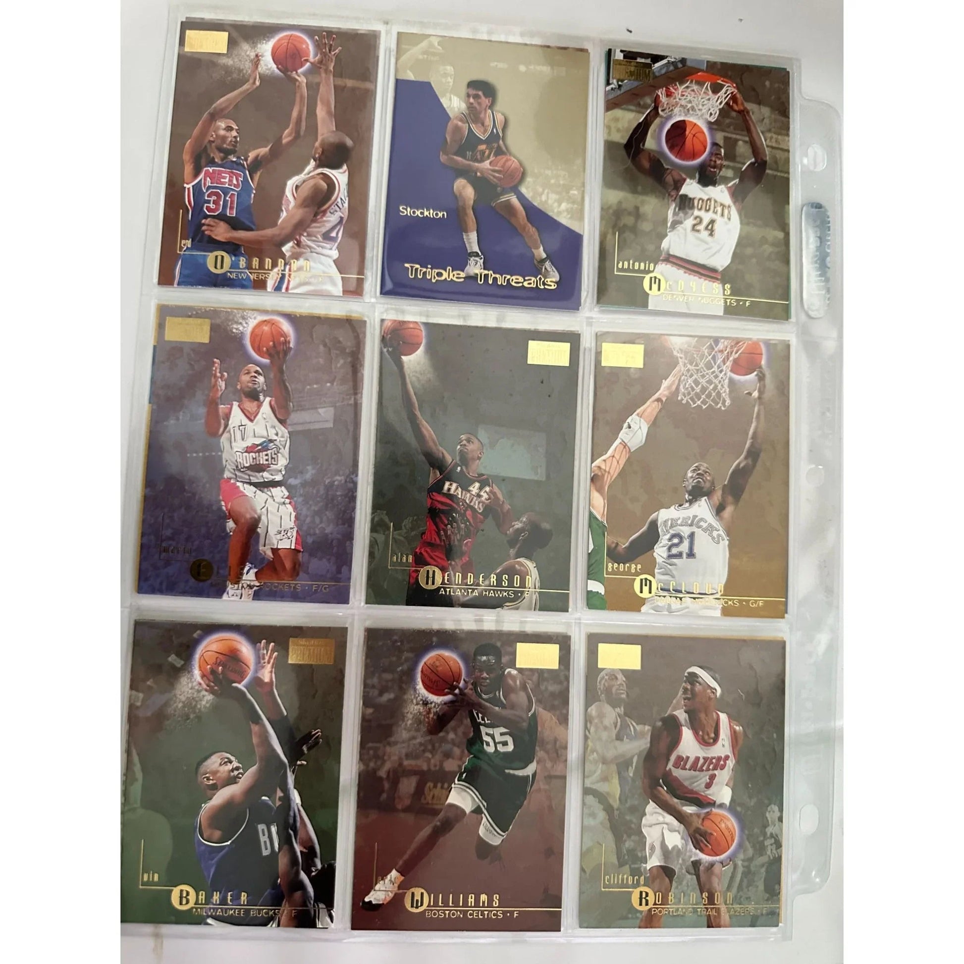 Skybox Premium & Upper Deck 1996 - 97 NBA Basketball Cards Featuring Players Like Shaquille O'Neal Dennis Rodman & Grant Hill - Skybox, Upper Deck - Collectible Trading Cards - A+ Stuff