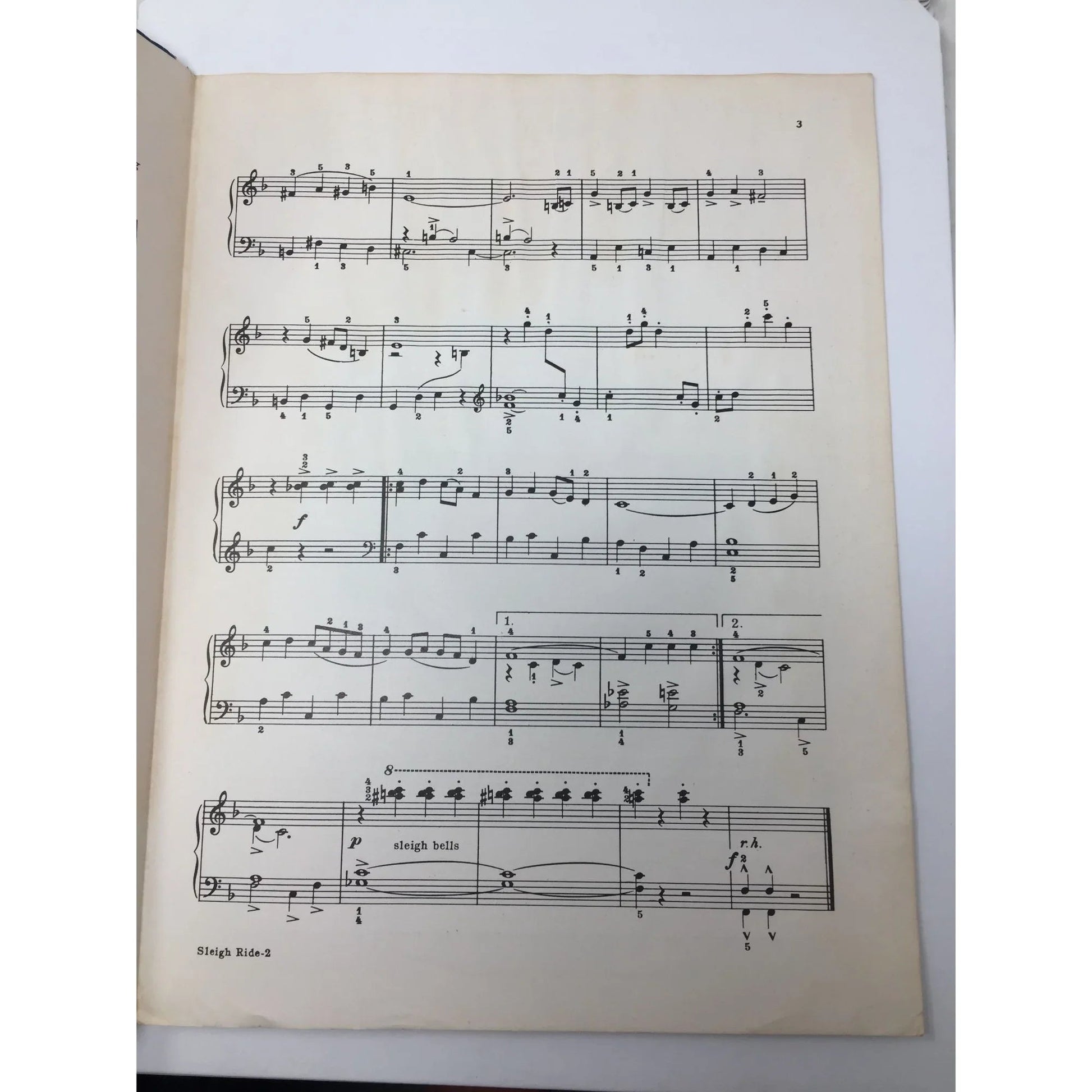 ''Sleigh Ride'' by Leroy Anderson/Stanford King - A+ Stuff - SHEET MUSIC - A+ Stuff