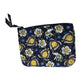 Small Vera Bradley Floral Yellow and Blue Coin Purse/pouch - vera bradley - Wallet - A+ Stuff