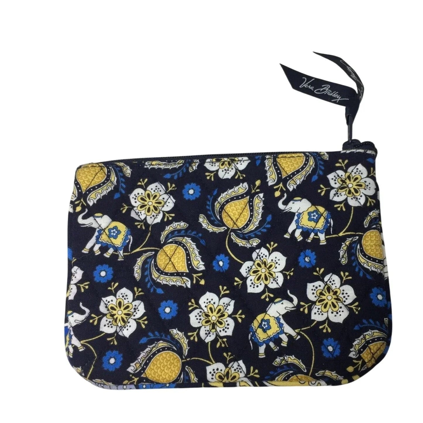 Small Vera Bradley Floral Yellow and Blue Coin Purse/pouch - vera bradley - Wallet - A+ Stuff