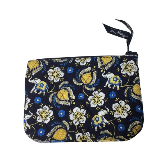 Small Vera Bradley Floral Yellow and Blue Coin Purse/pouch - vera bradley - Wallet - A+ Stuff