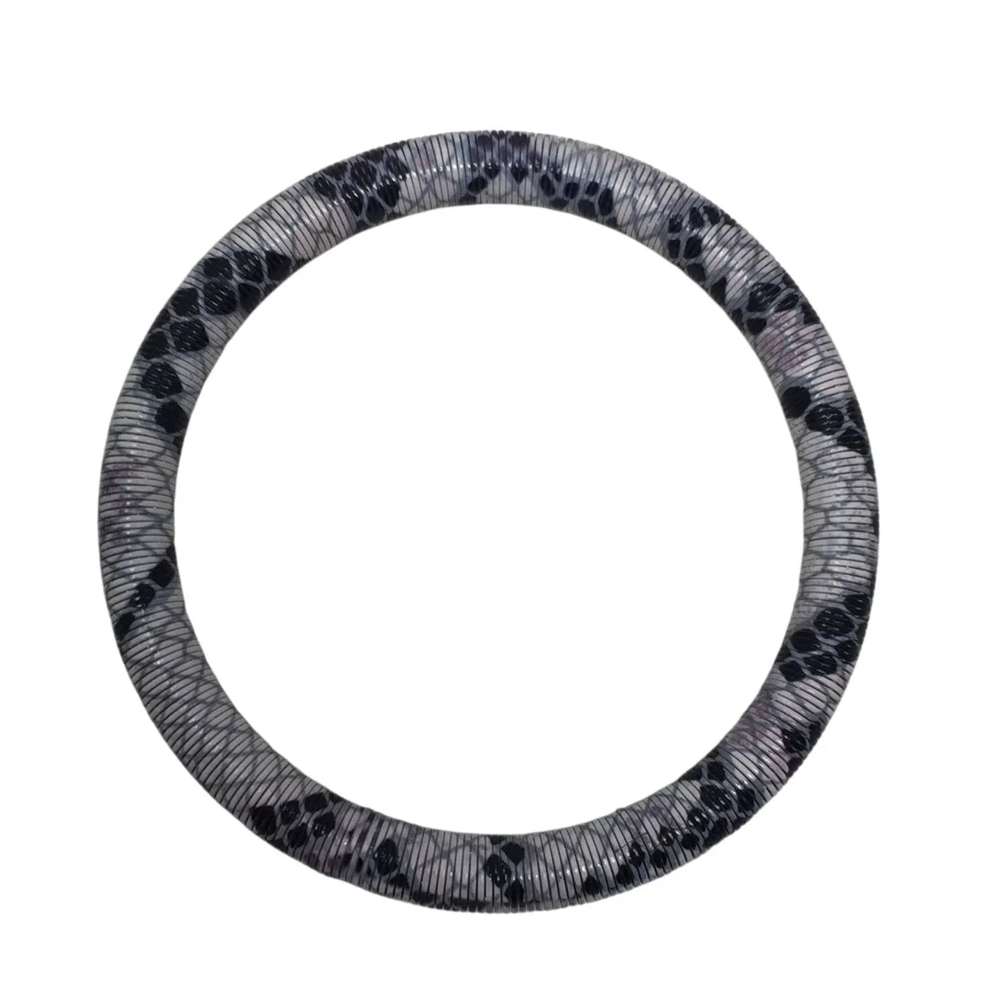Snakeskin Patterned Stretchy Bangle Bracelets - Set of (3) - A+ Stuff - bracelet - A+ Stuff