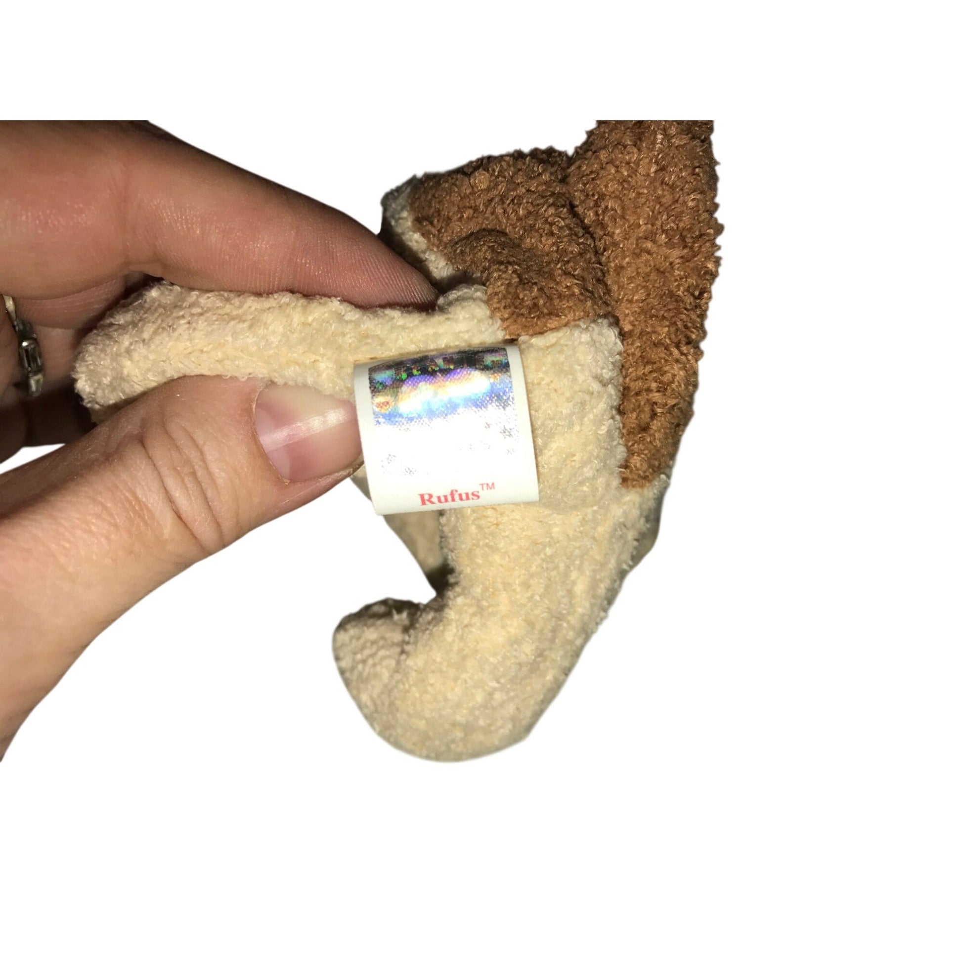 Rufus the Dog Beanie Baby TY Beanie Baby  A+ Stuff Plush Toys / Stuffed Animals