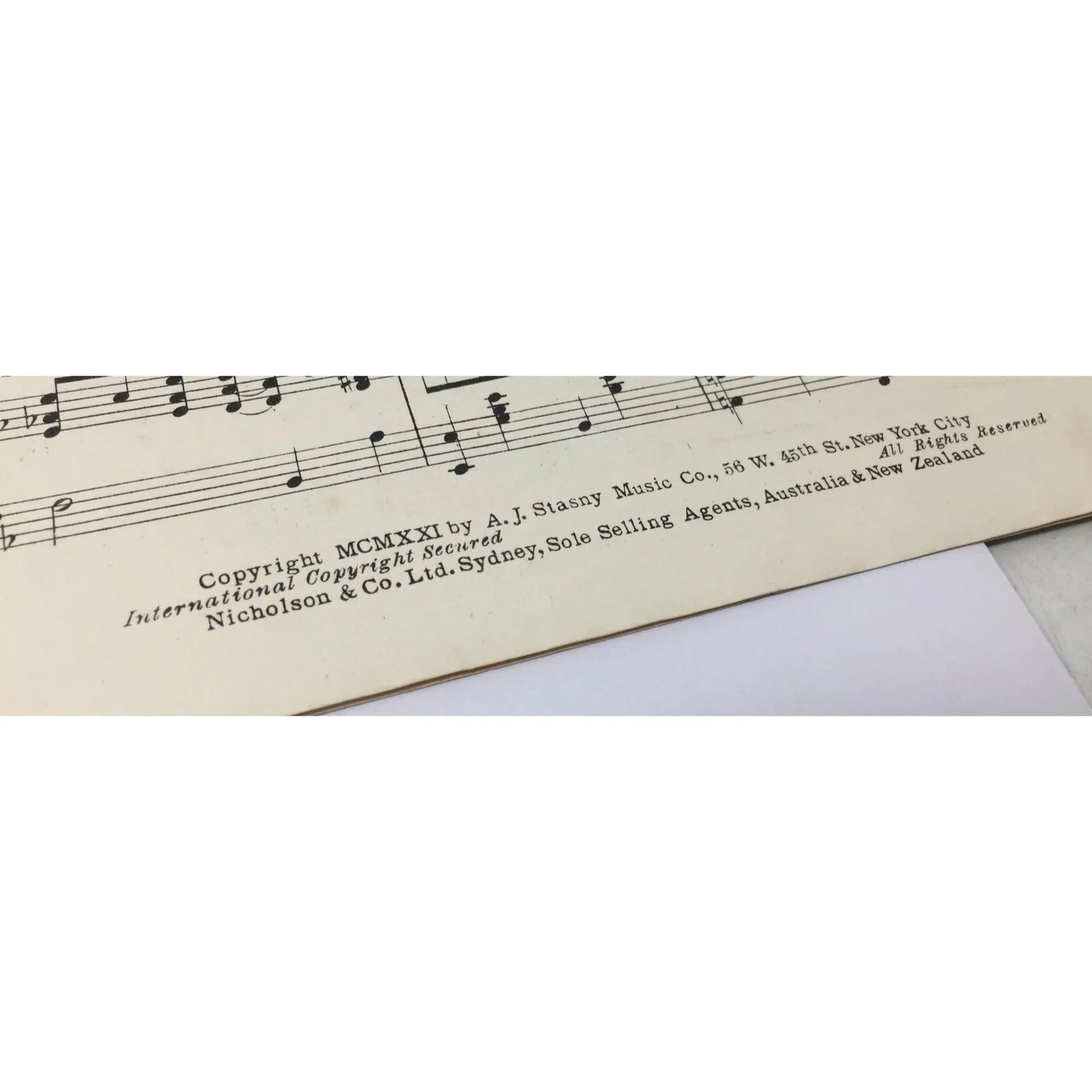 ''Somebody Knows (And Somebody Cares)'' By Blossom Seeley, Elmer Olson, Vernon Stevens - A+ Stuff - SHEET MUSIC - A+ Stuff